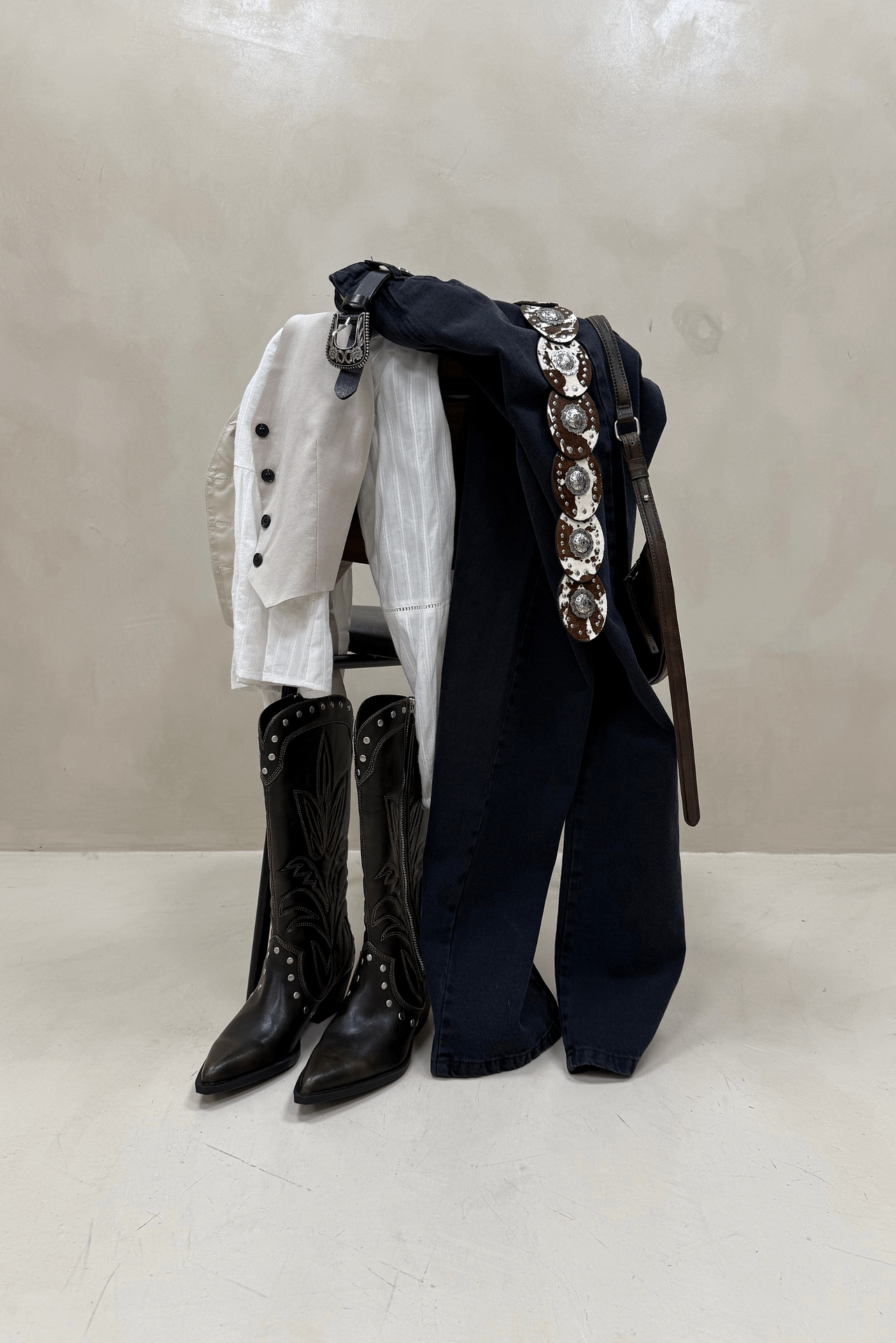 Jean Straight Full Black