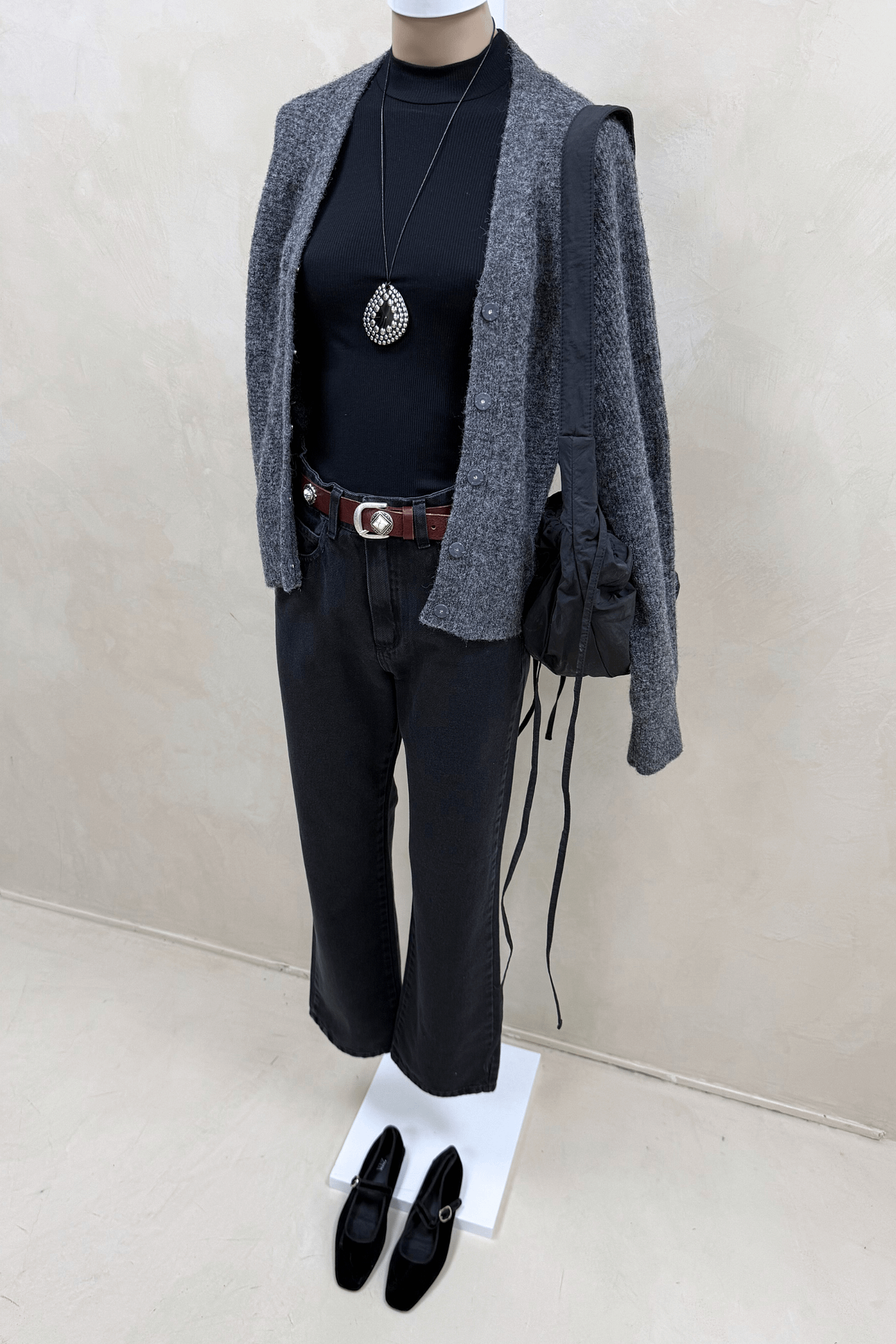 Jean Straight Full Black