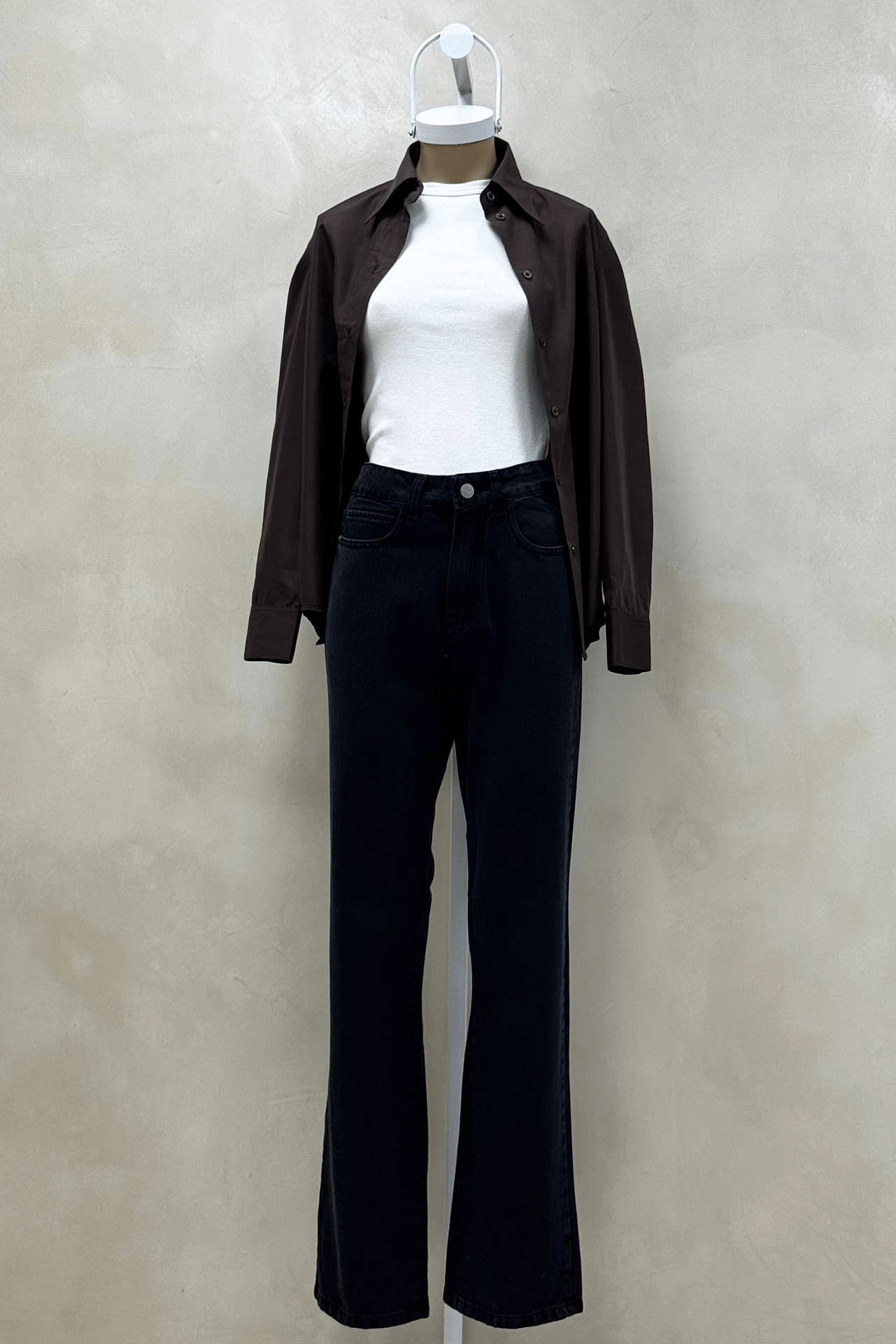 Jean Straight Full Black