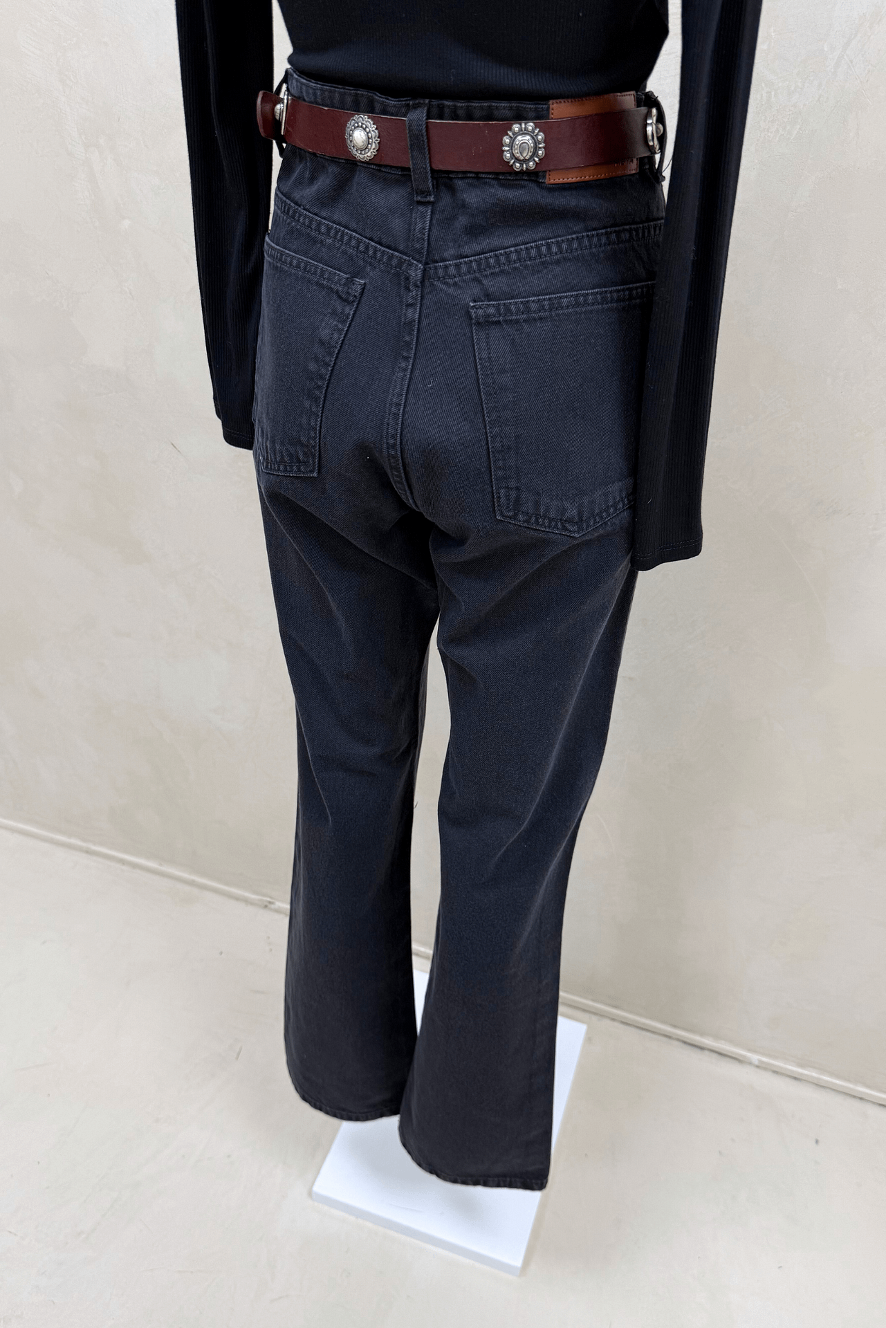 Jean Straight Full Black