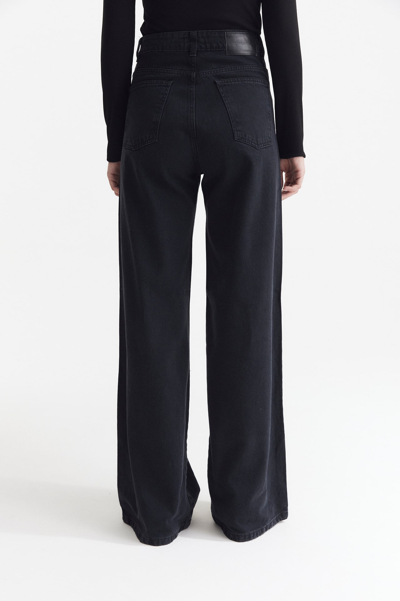 Jean Wide Leg Full Black