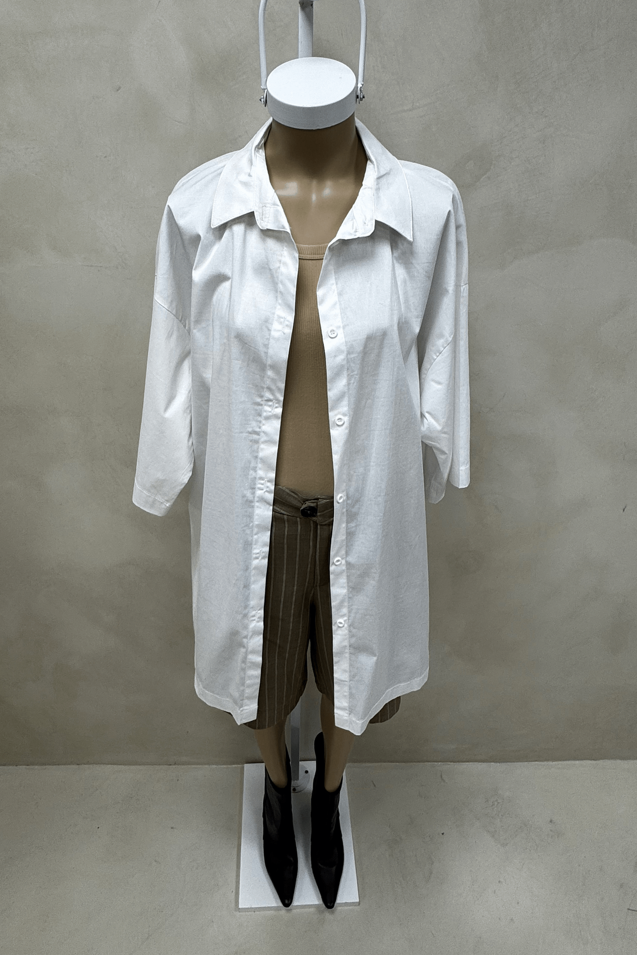 Camisa Vestido Poplin