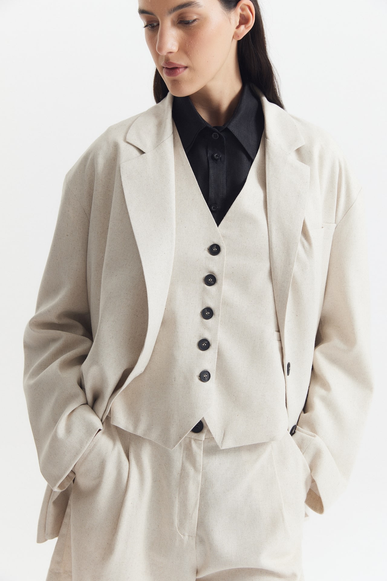 Blazer Alison Lino