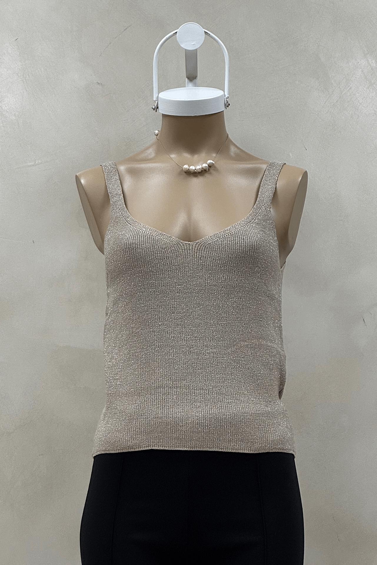 Top Tejido Bretel Ancho