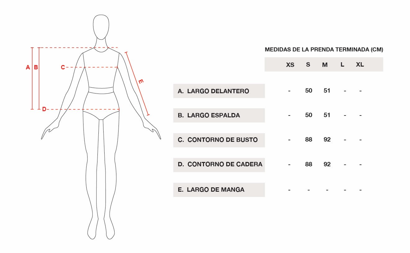 Tabla de talles