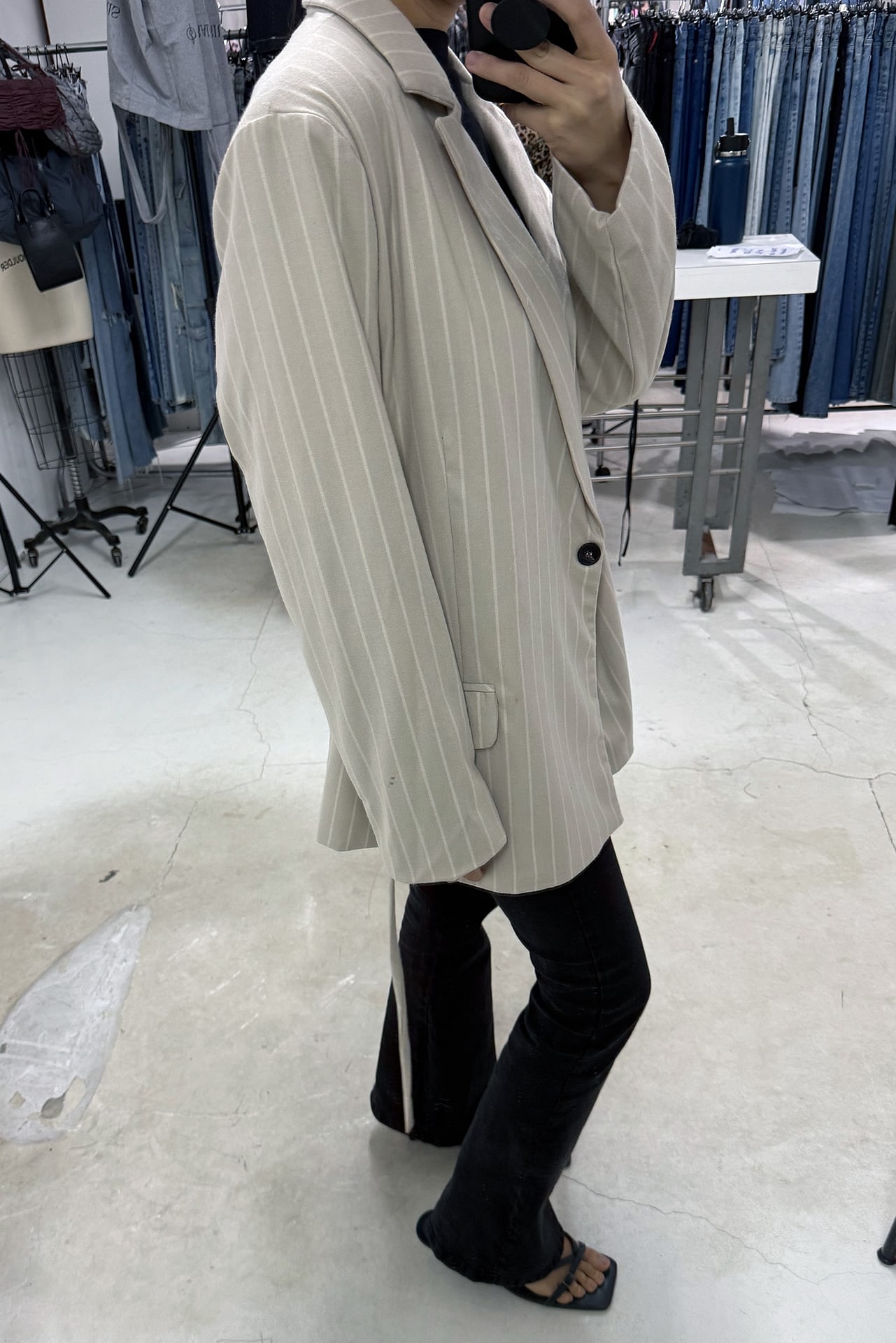 Blazer Amber Rayado Lazo