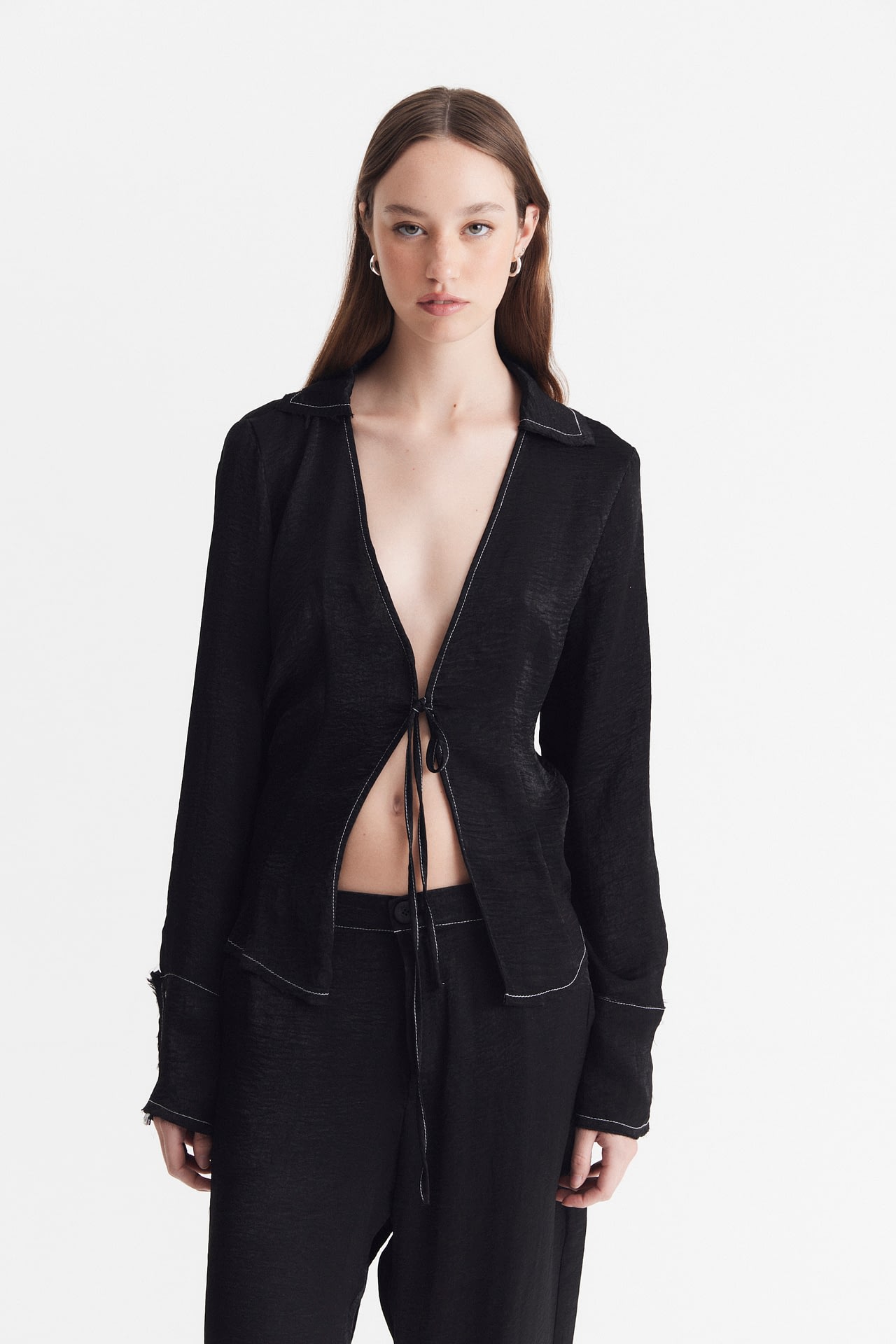 Blusa Shine con Cordon