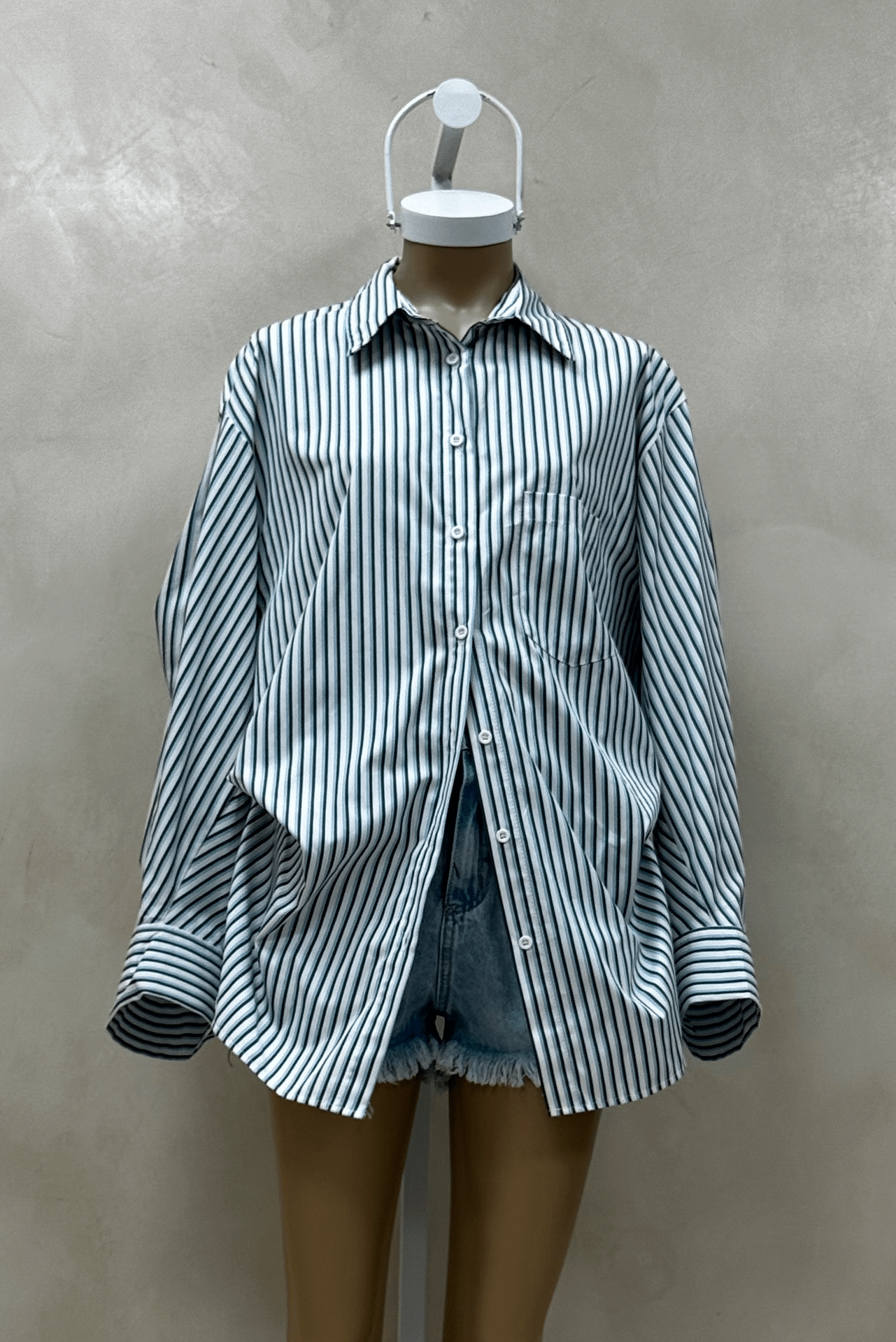 Camisa Clara Rayada