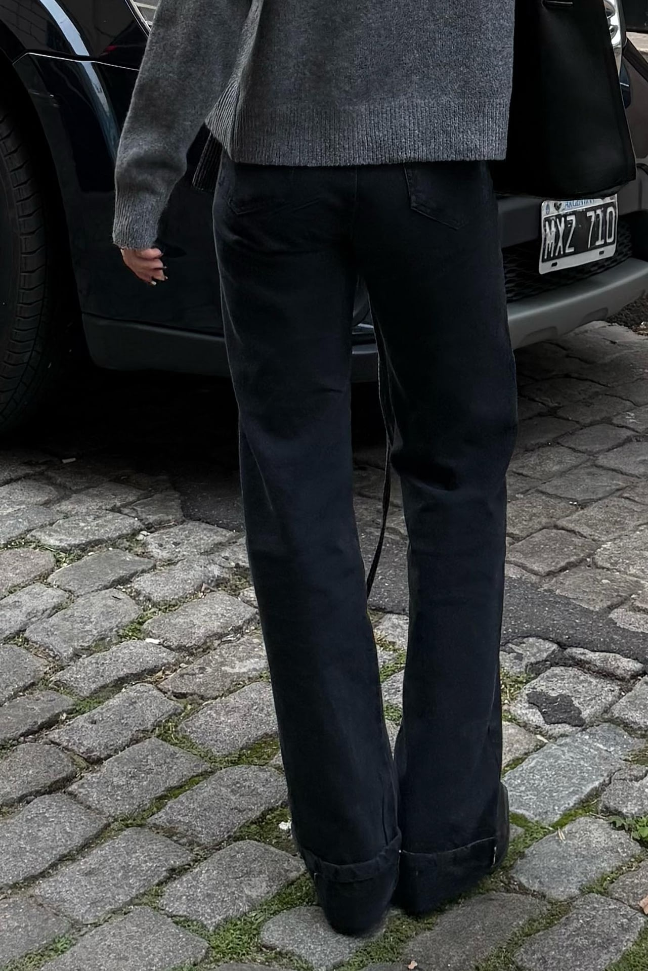 Jean Straight Full Black Naomi