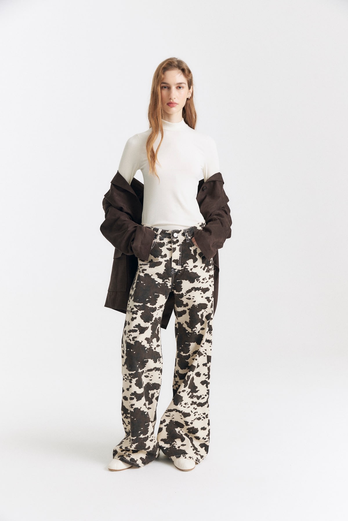 Pantalon Wide Leg Full Vaca