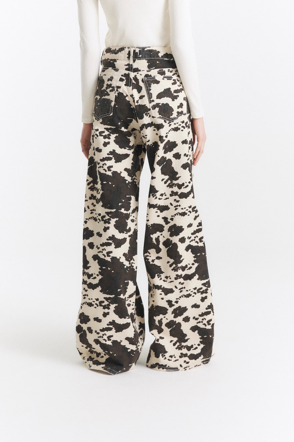 Pantalon Wide Leg Full Vaca