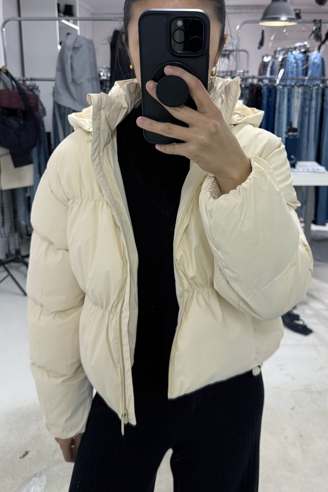 Campera Puffer Corta 