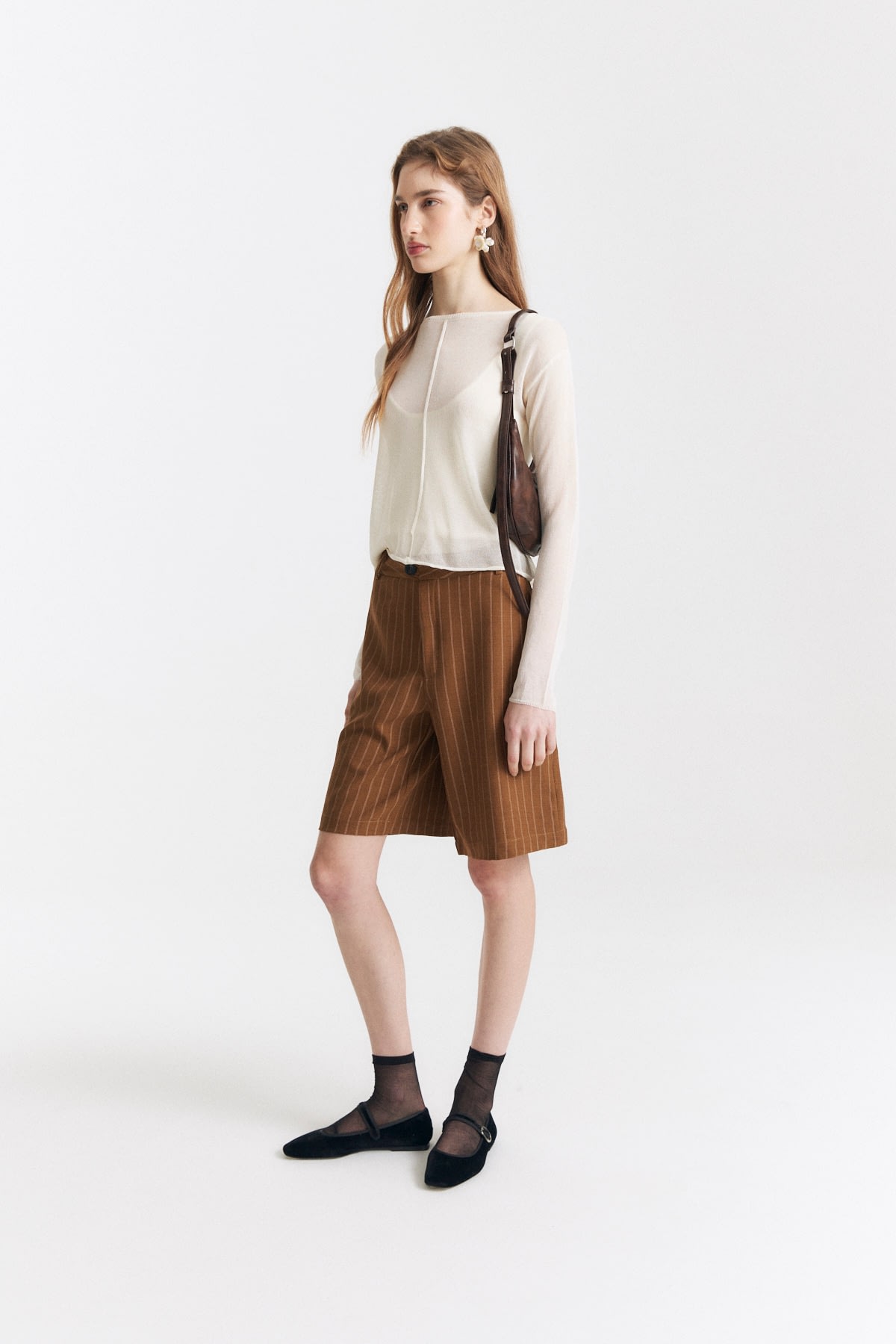 Sweater Tejido Fino Combinado