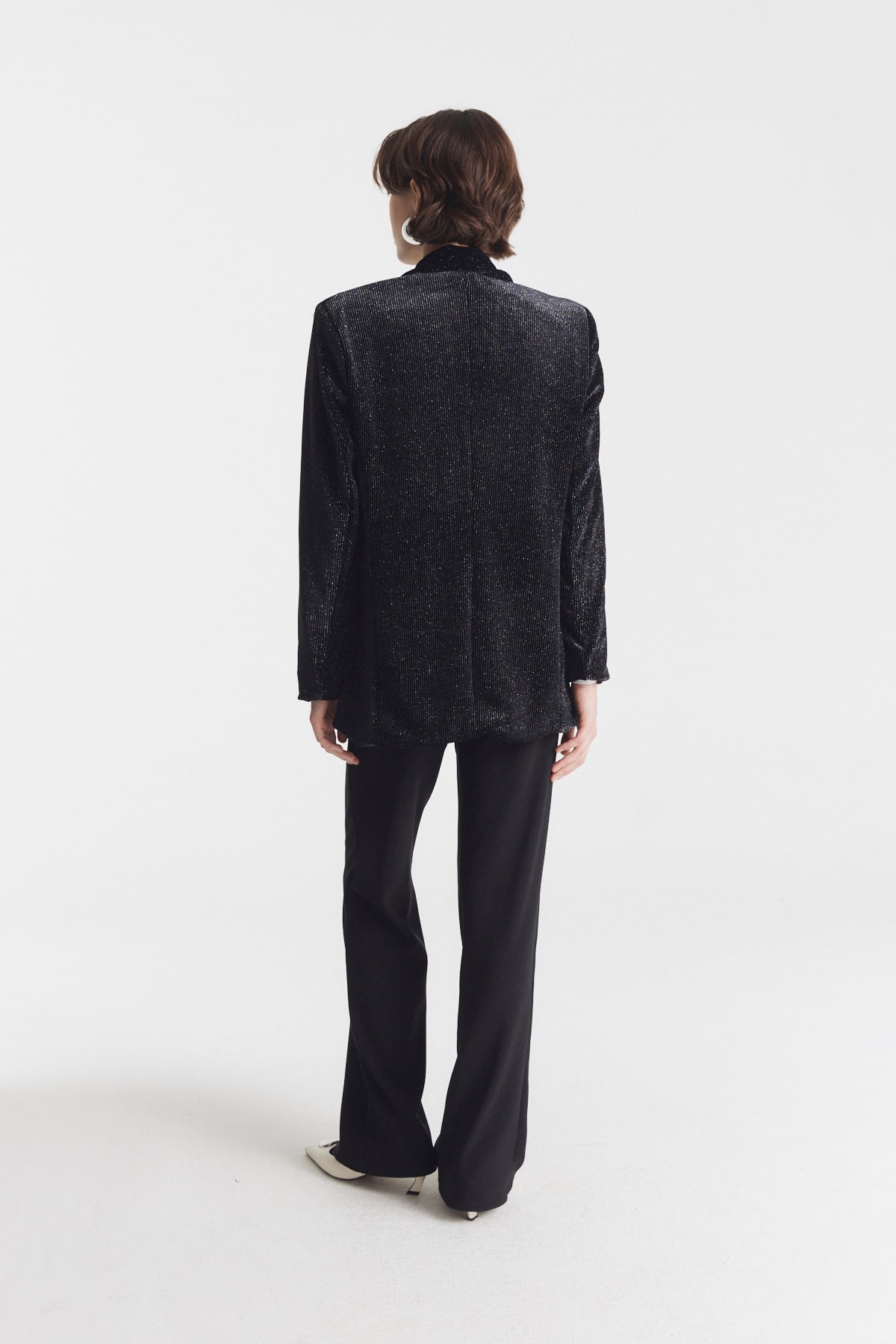 Blazer Velvet Glitter