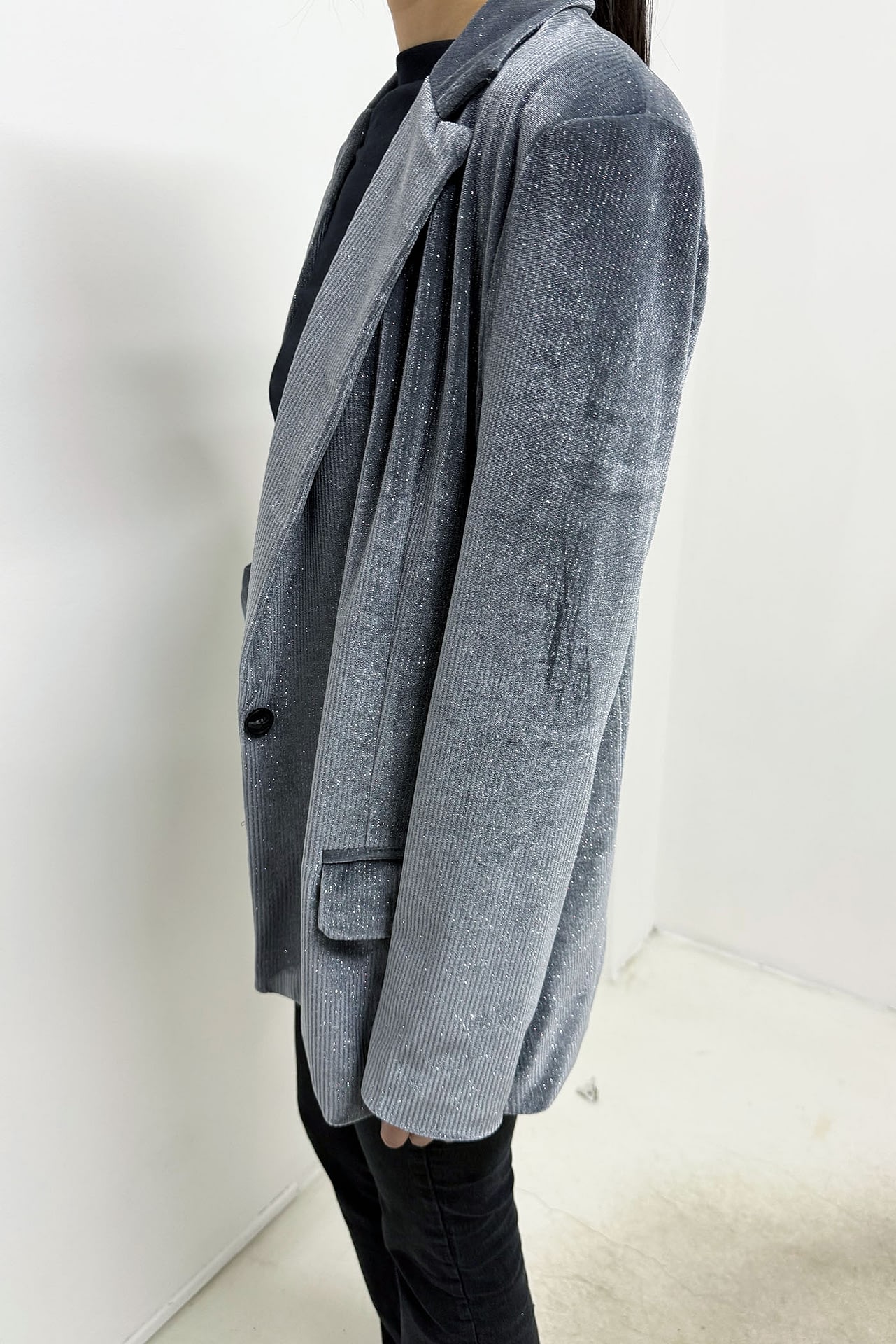 Blazer Velvet Glitter