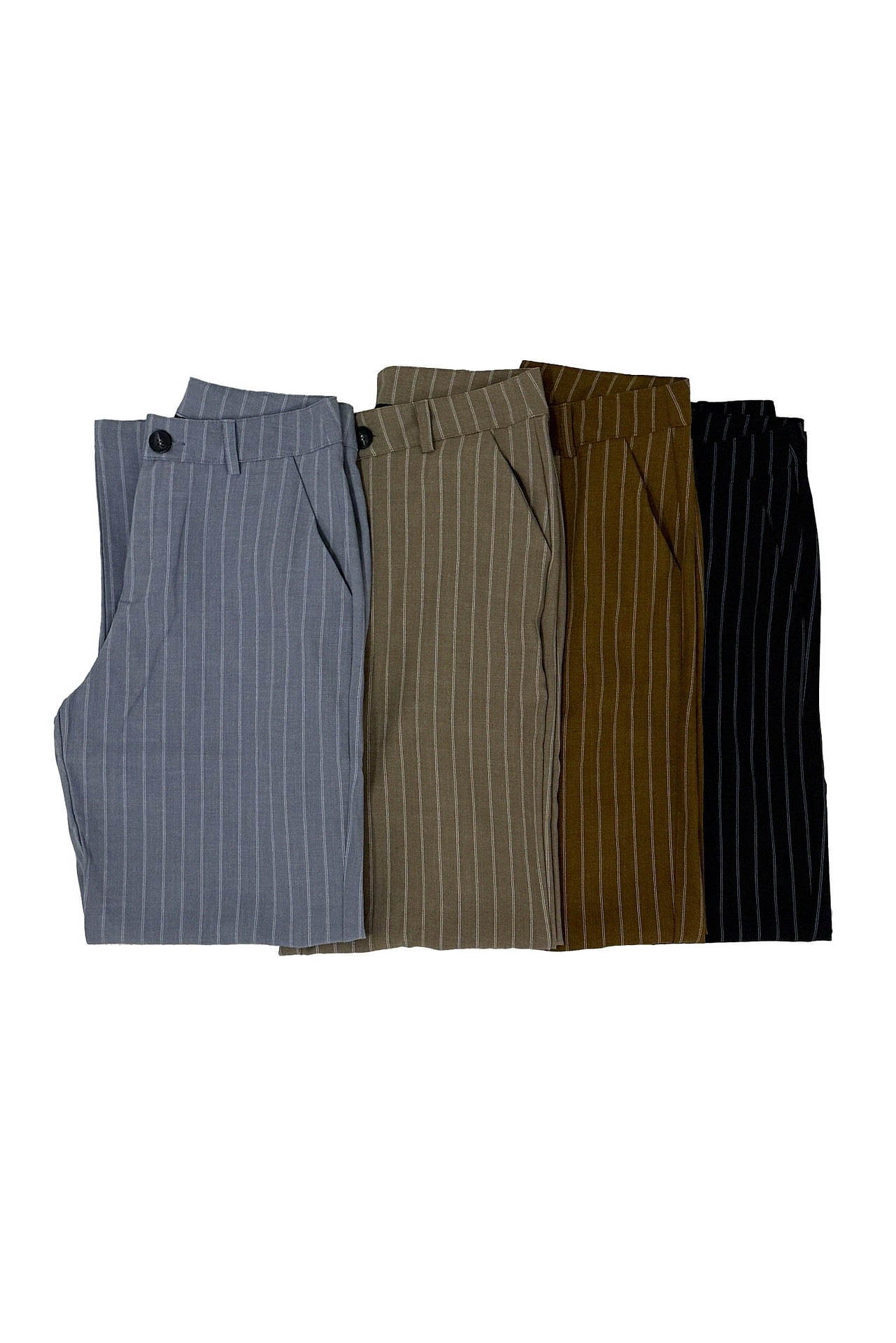 Pantalon Sastrero Recto Rayado