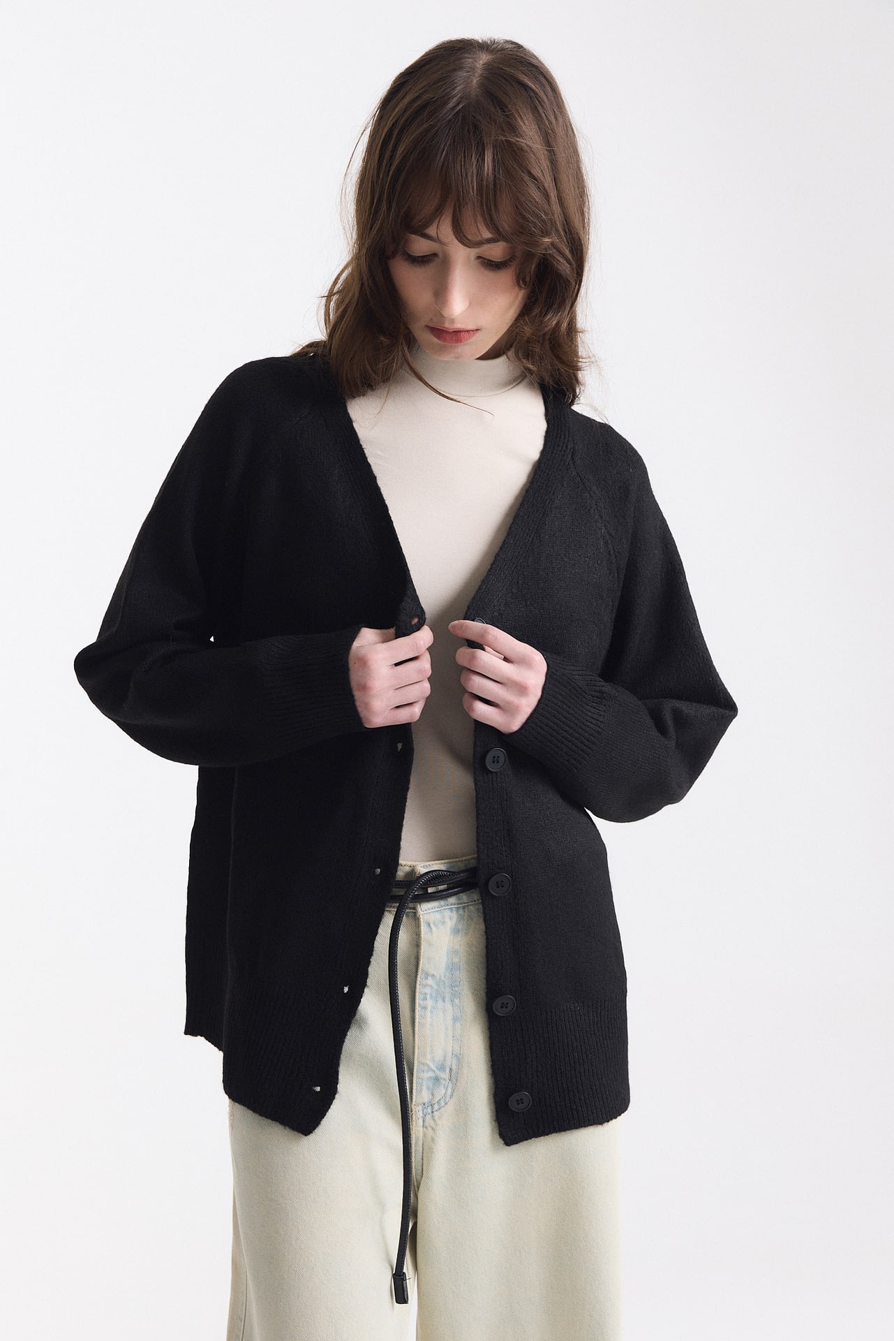 Cardigan Escote V