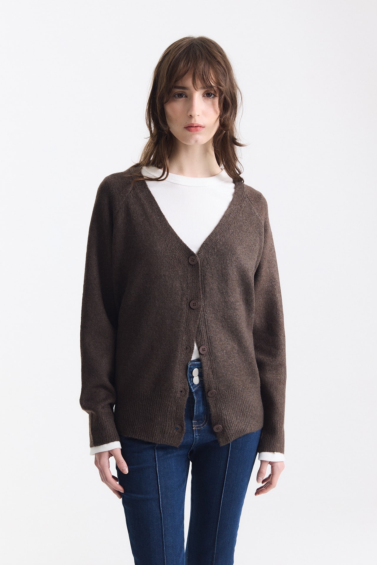 Cardigan Escote V