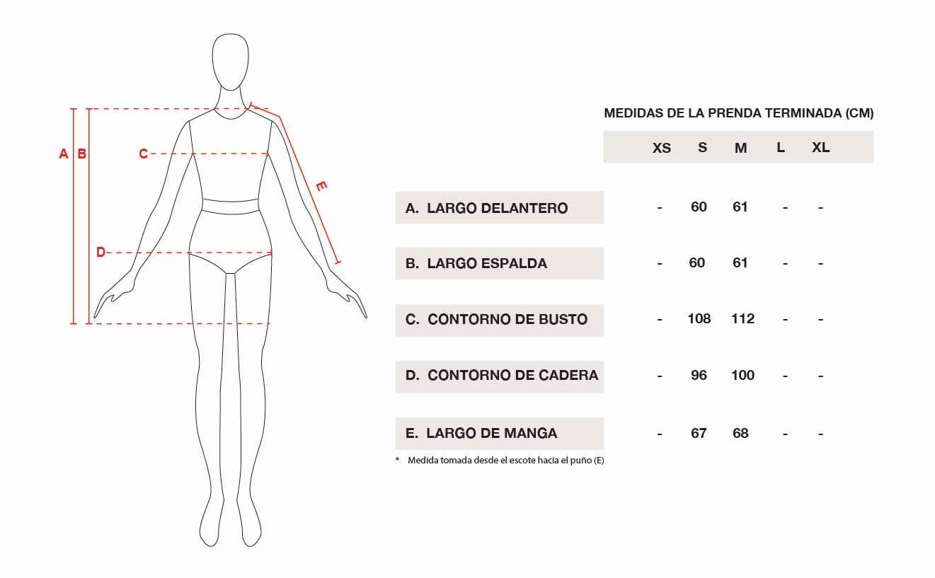 Tabla de talles
