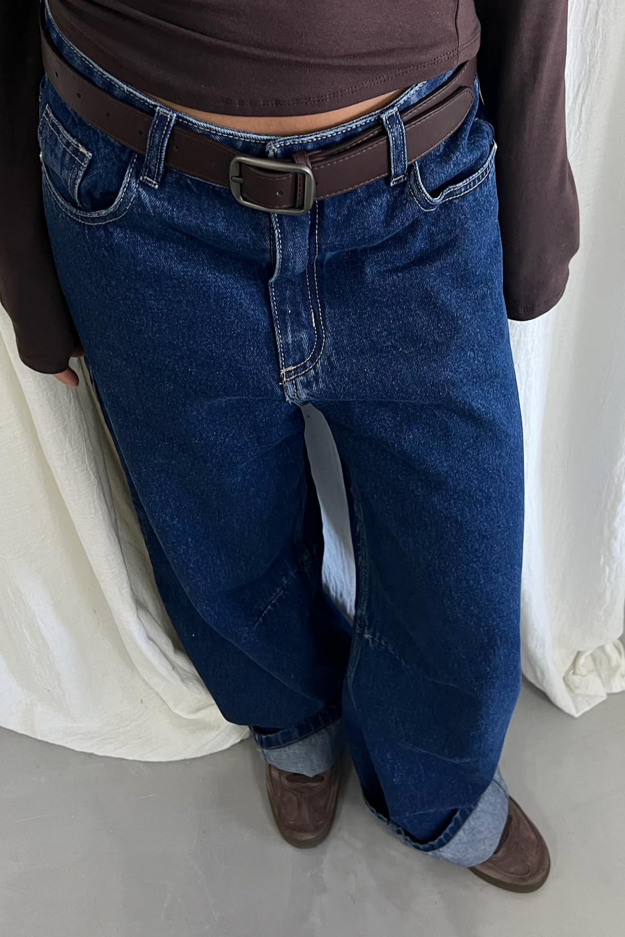 Jean Baggy Balloon Azul