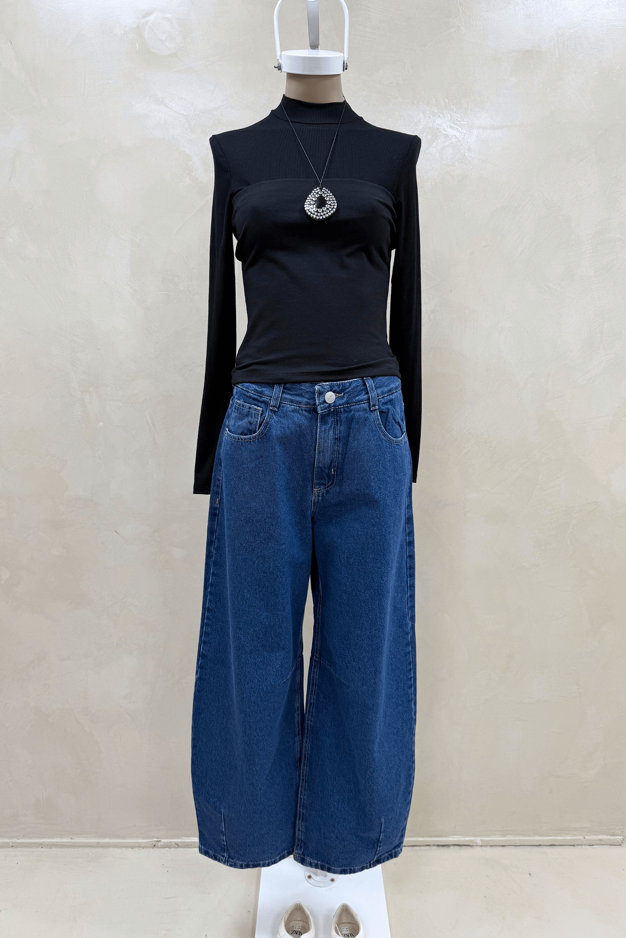 Jean Baggy Balloon Azul