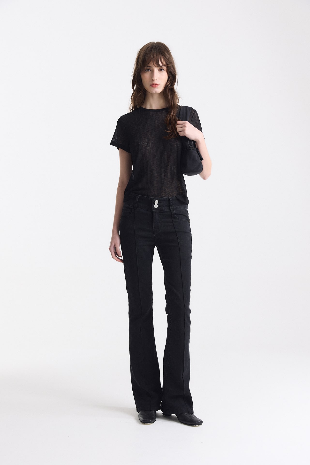 Jean Oxford Tiro Bajo Black