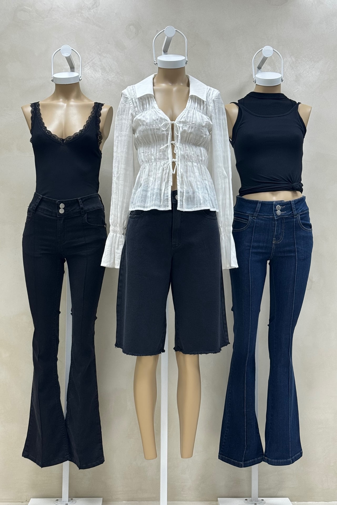 Jean Oxford Tiro Bajo Black