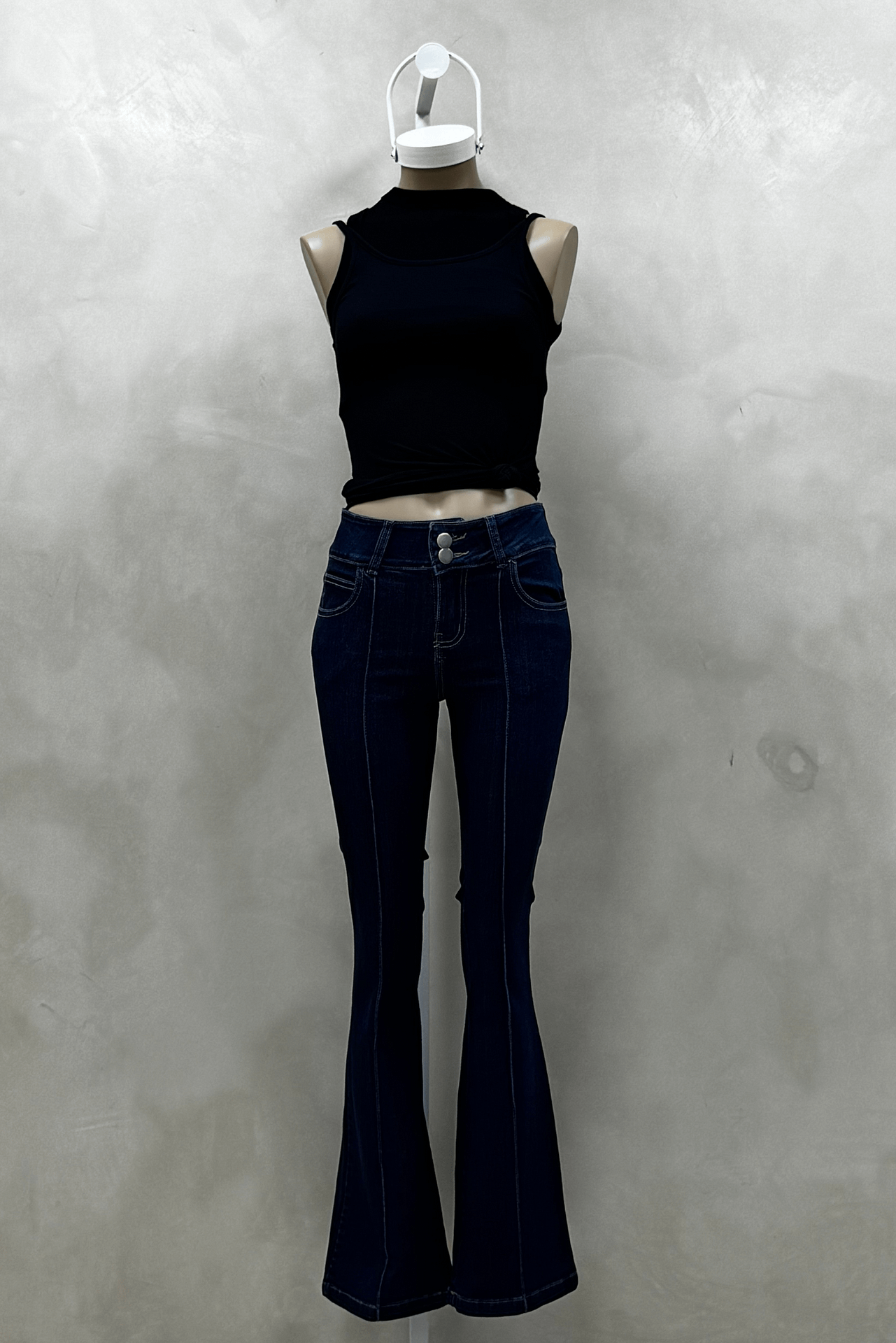 Jean Oxford Tiro Bajo Black