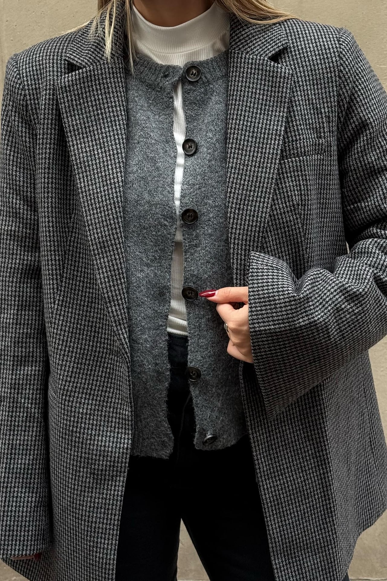 Blazer Pie de Pull Lazo