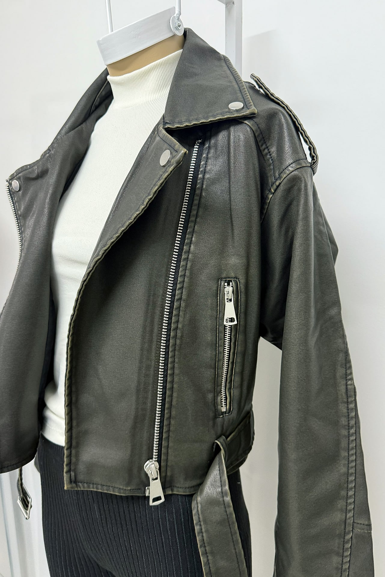 Campera Biker Vintage 