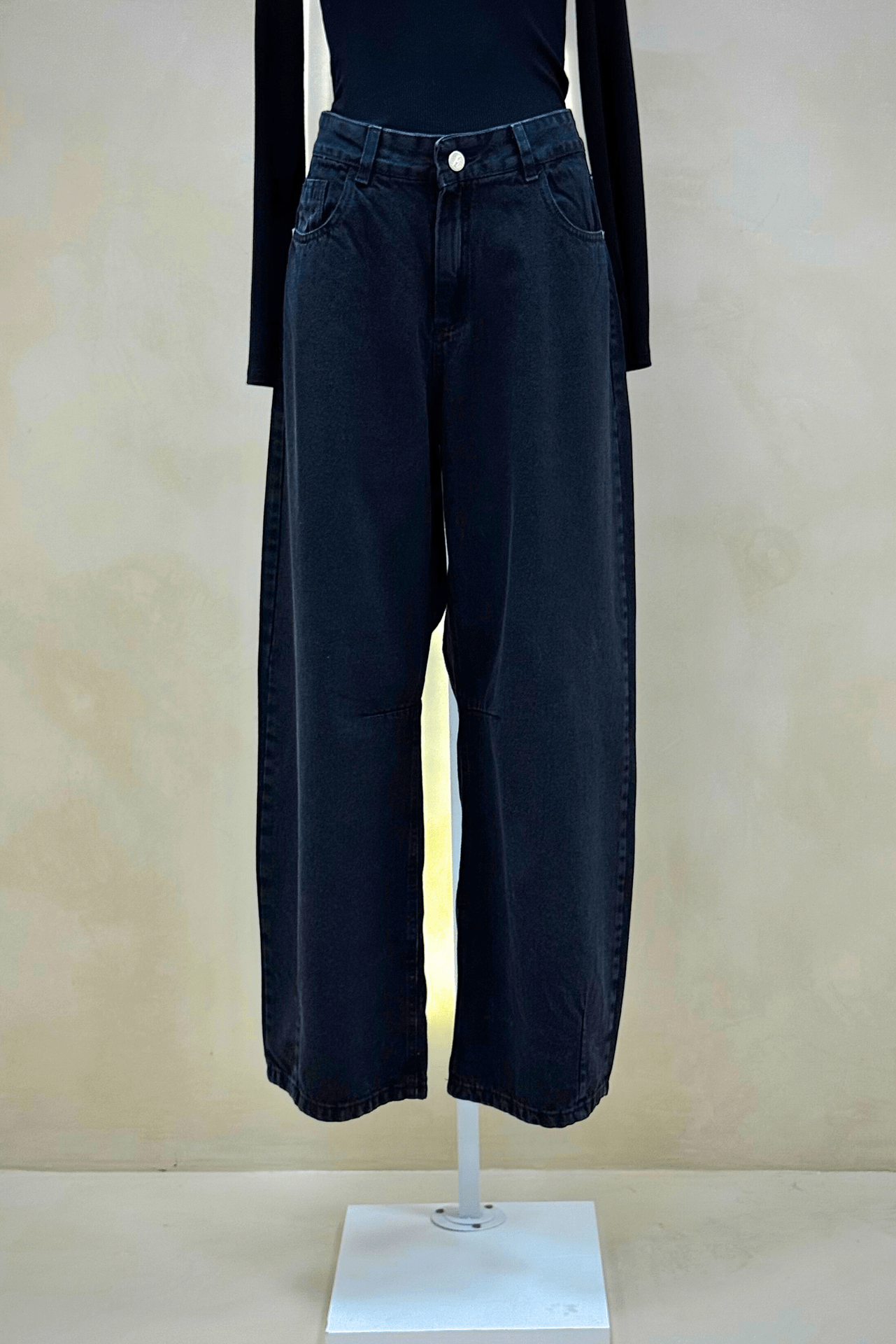 Jean Baggy Balloon Black