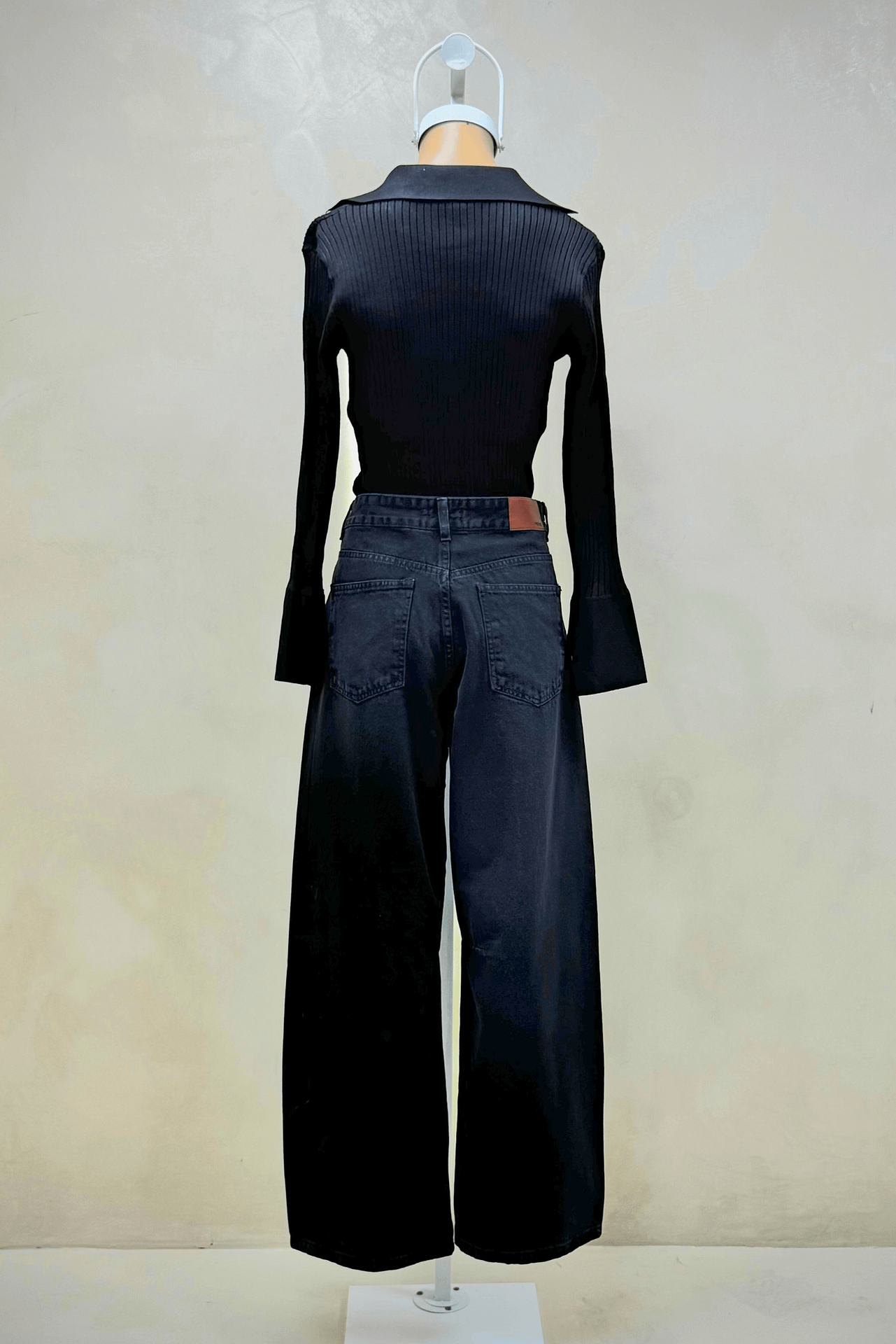 Jean Baggy Balloon Black