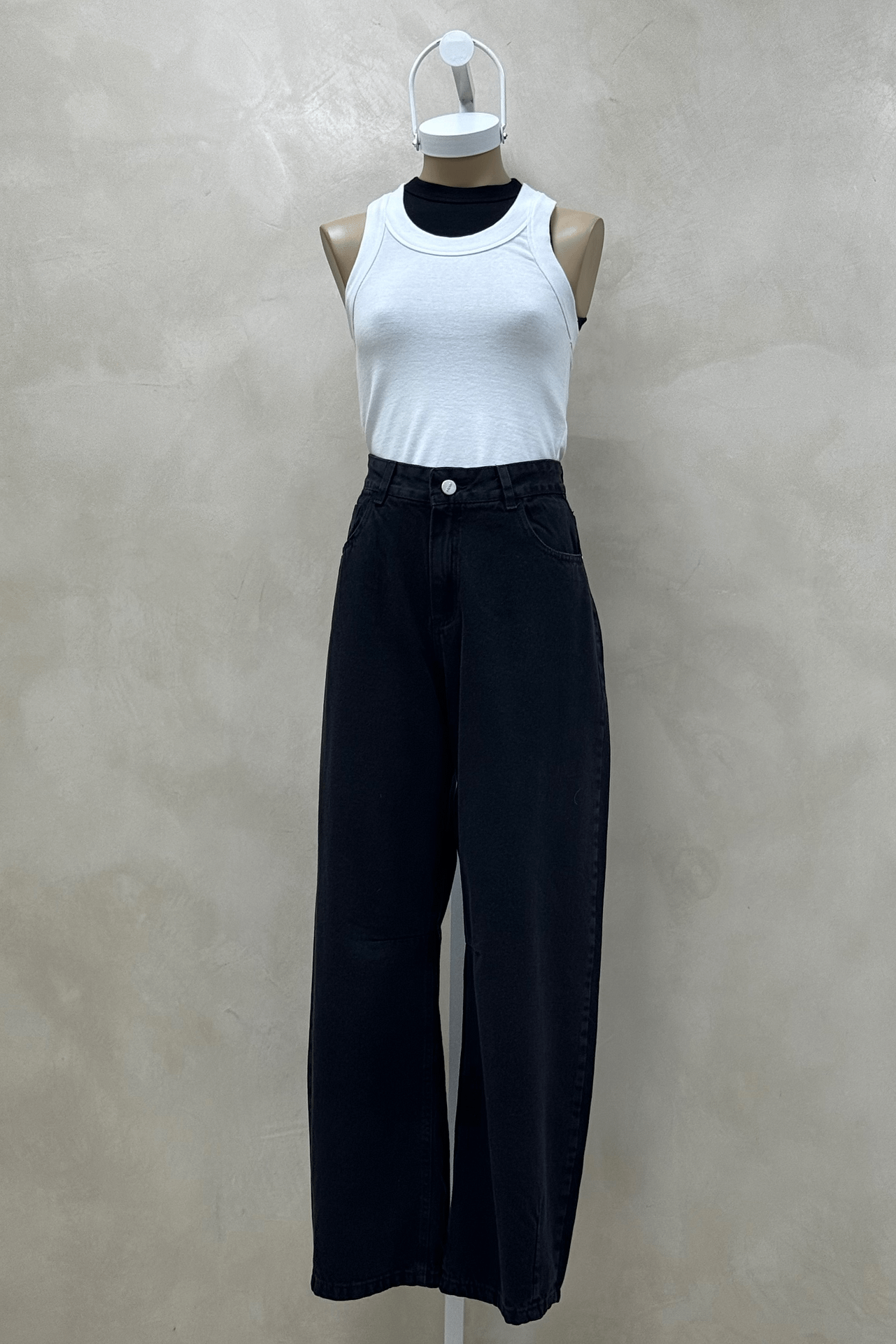 Jean Baggy Balloon Black
