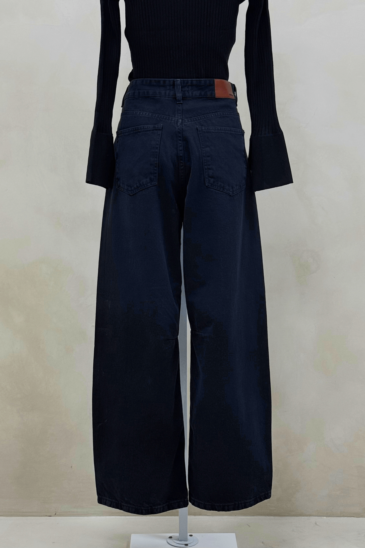 Jean Baggy Balloon Black
