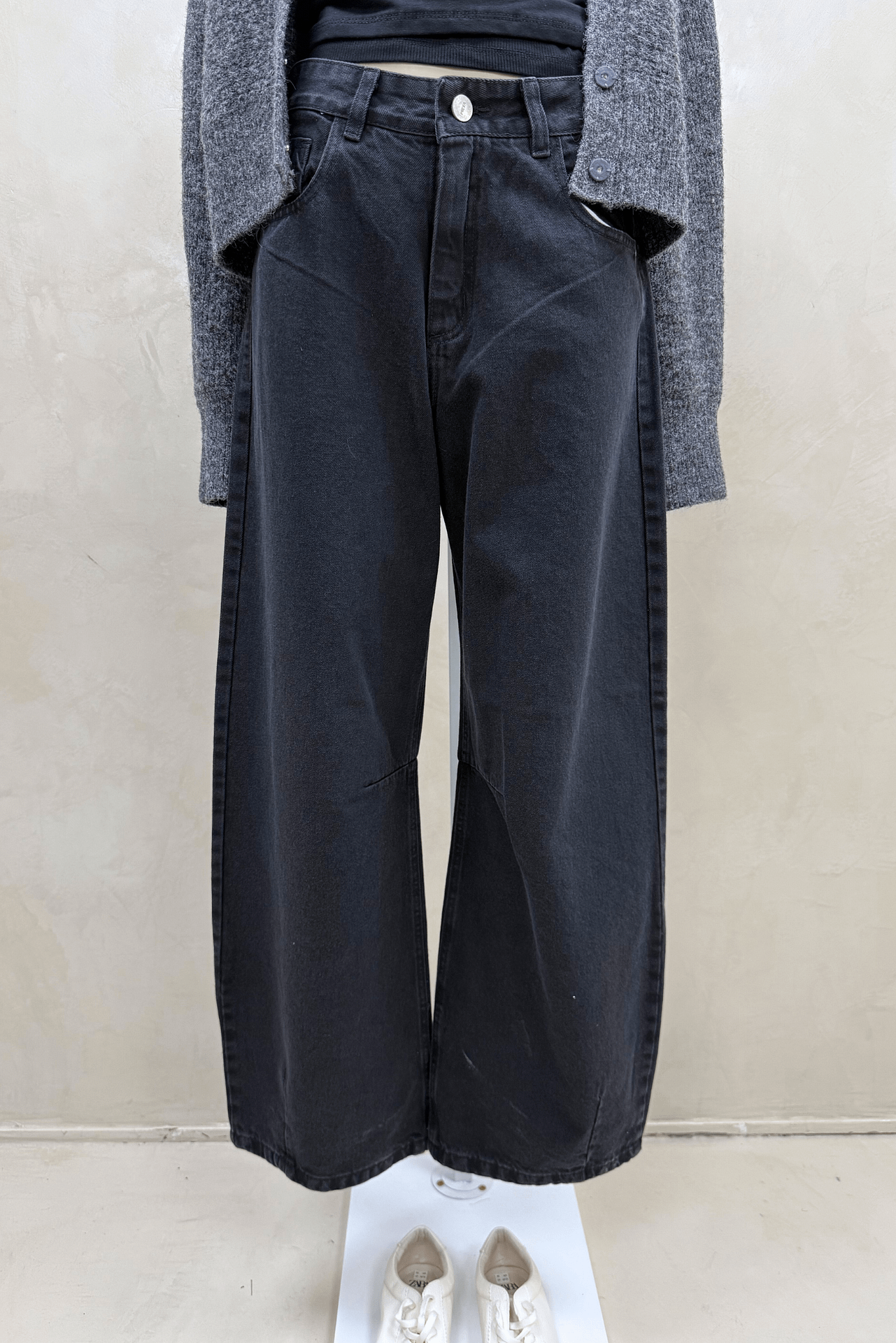 Jean Baggy Balloon Black