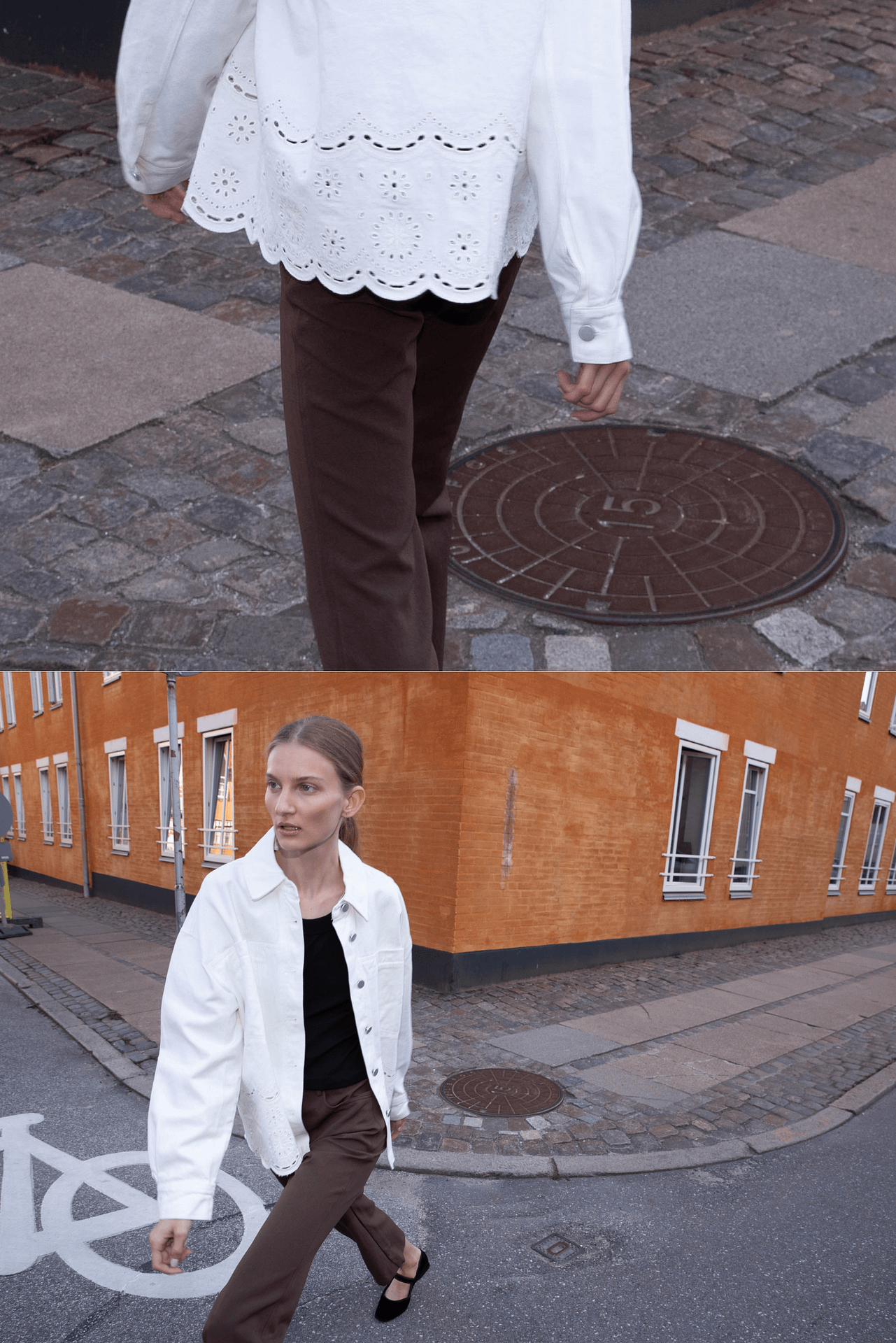 Chaqueta Broderie