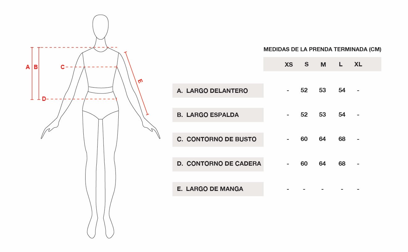 Tabla de talles