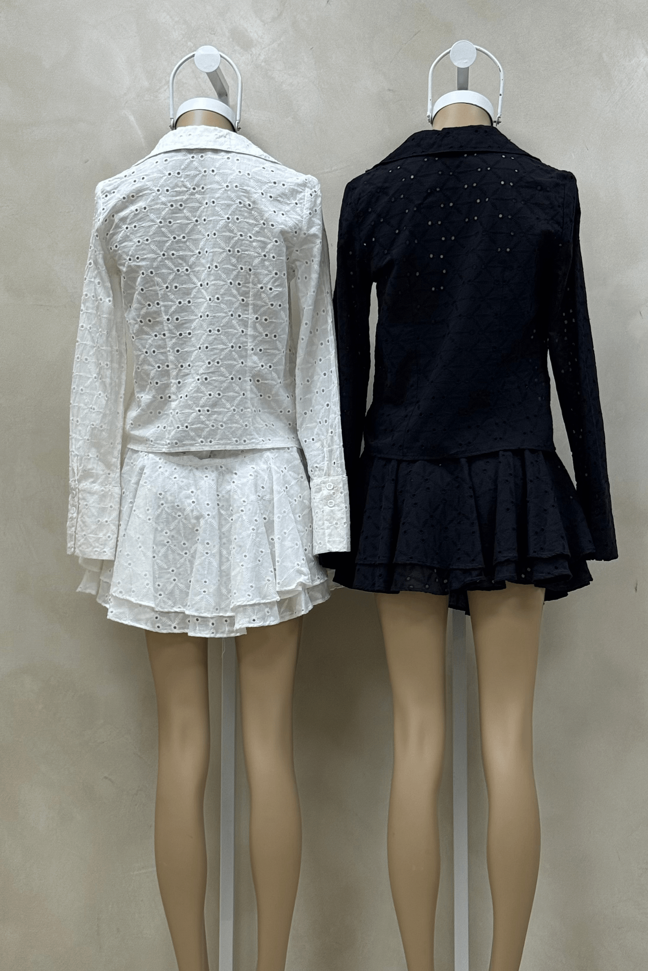 Blusa Broderie con Cordon