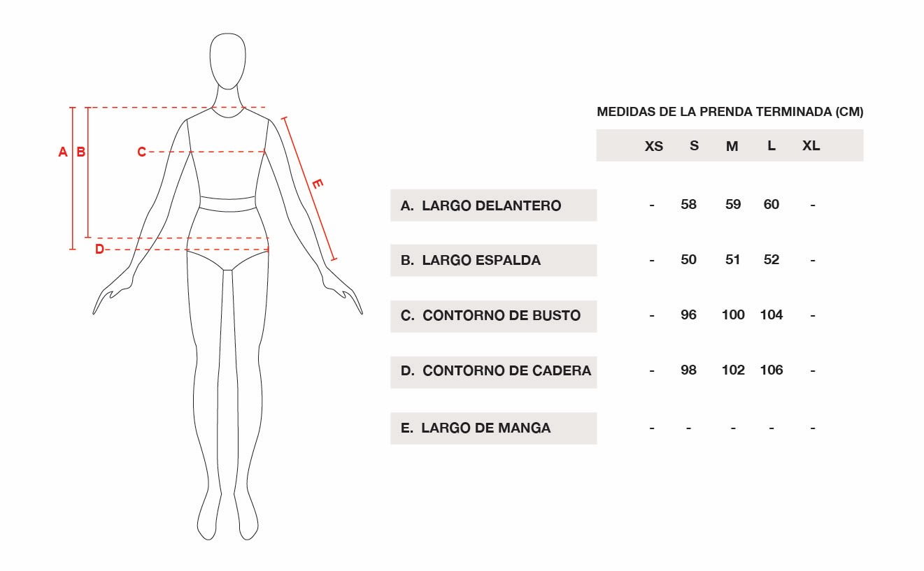 Tabla de talles