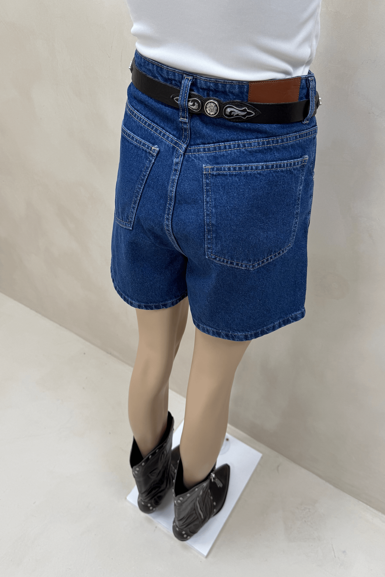 Short Mom Azul