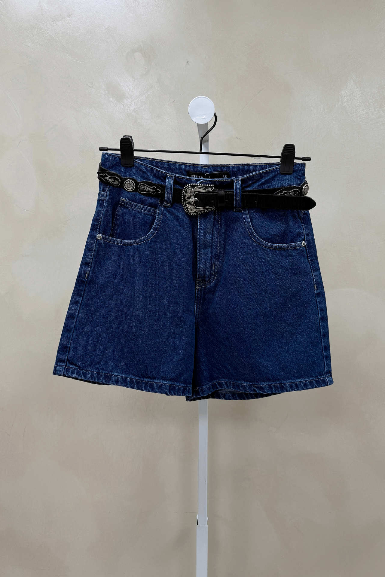 Short Mom Azul