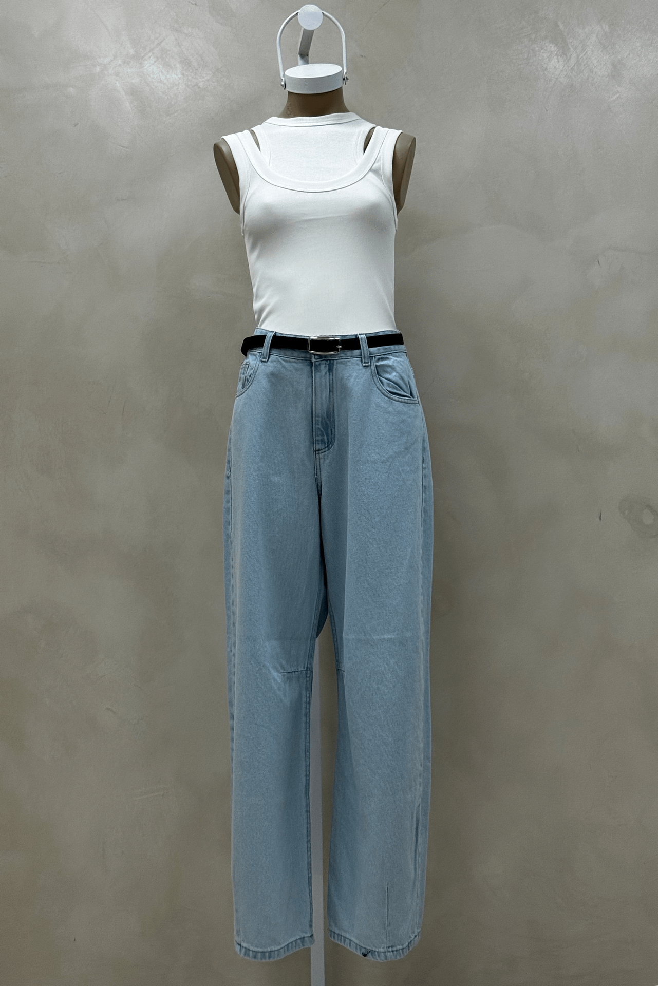 Jean Baggy Balloon Celeste