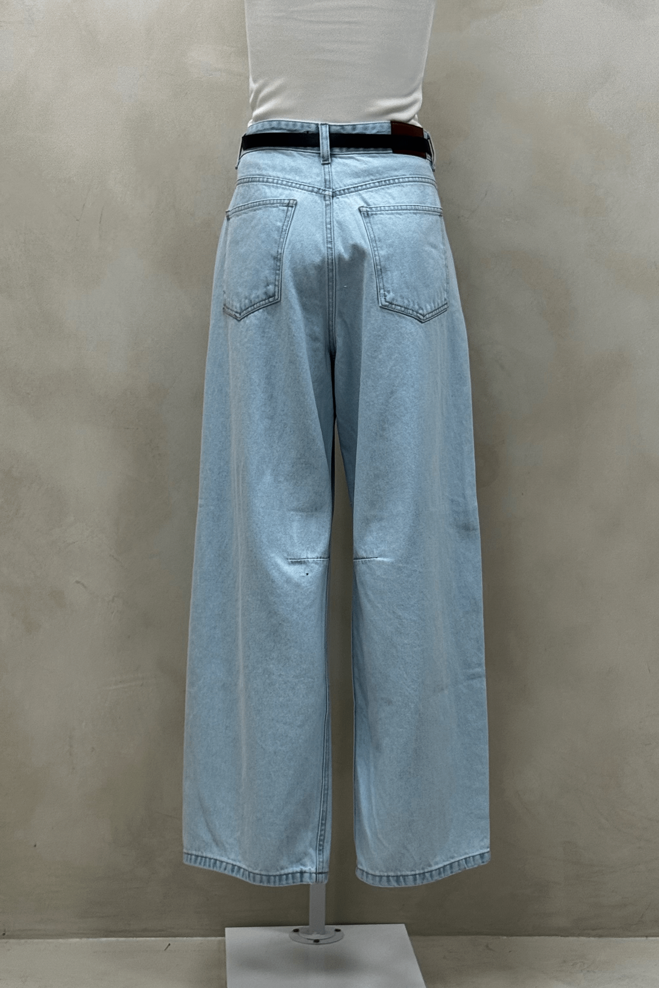 Jean Baggy Balloon Celeste