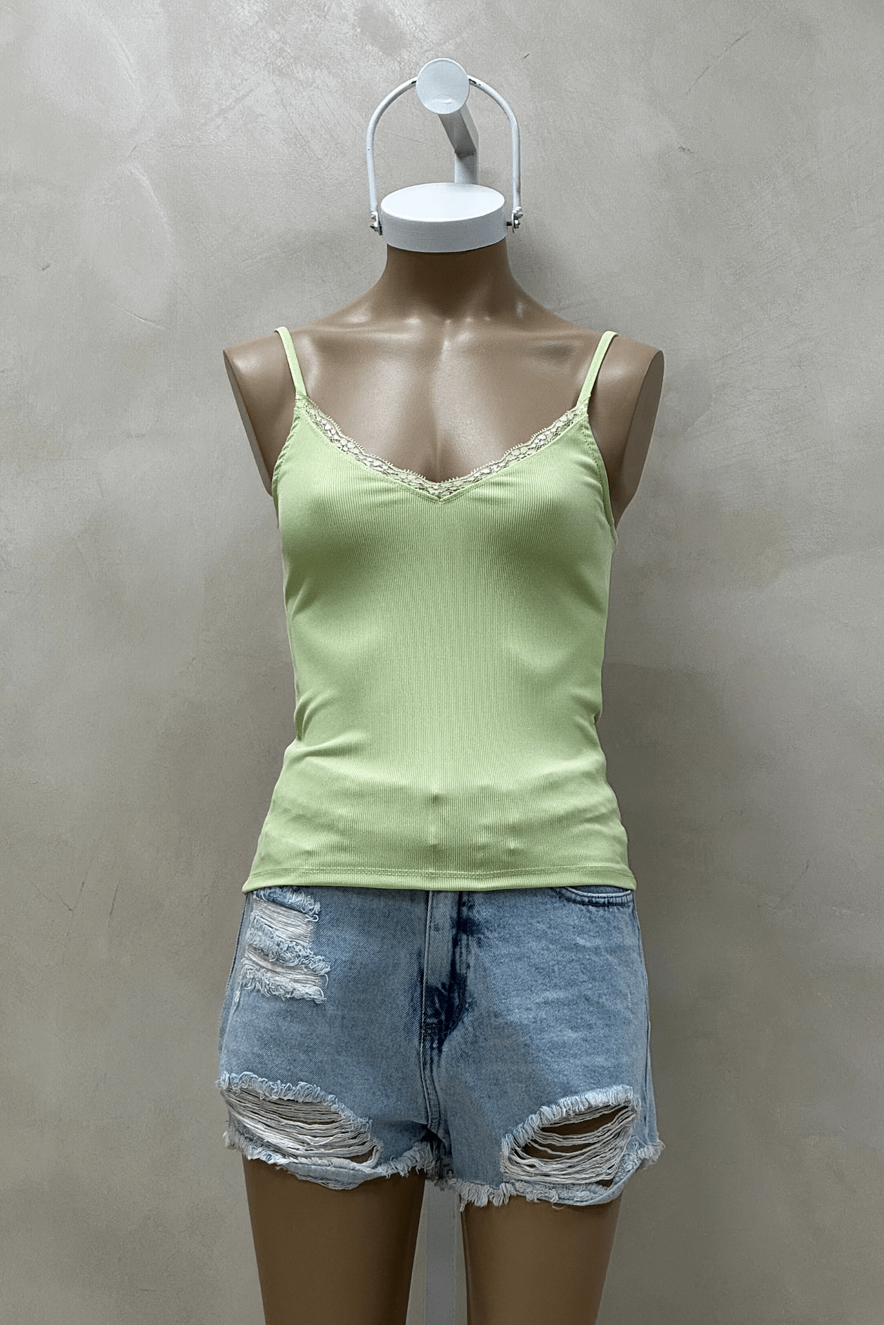 Top Breteles con Puntilla 