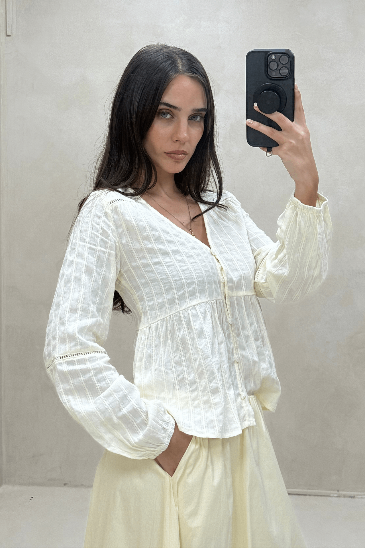 Blusa con Vainillas