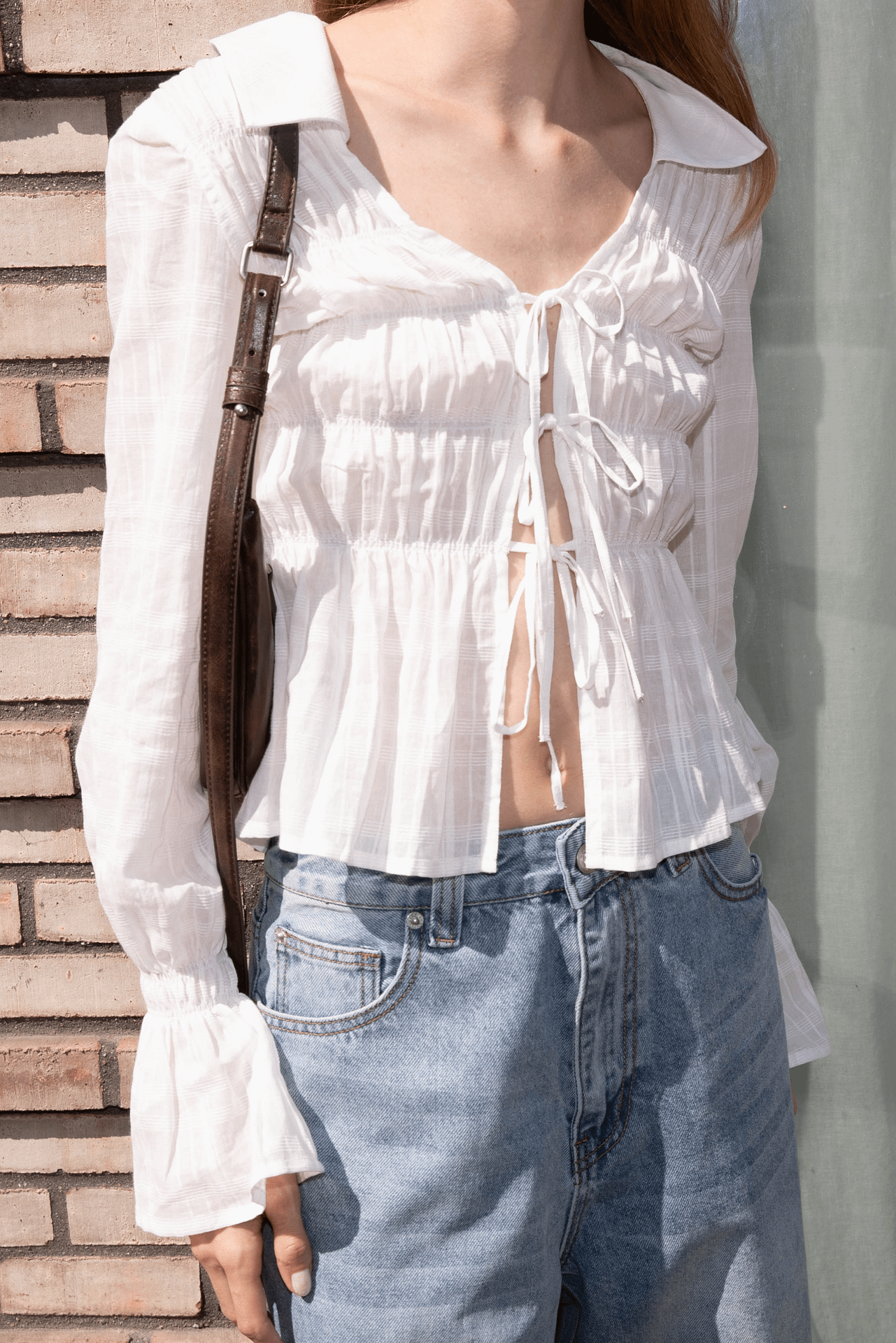 Blusa 3 Cordones