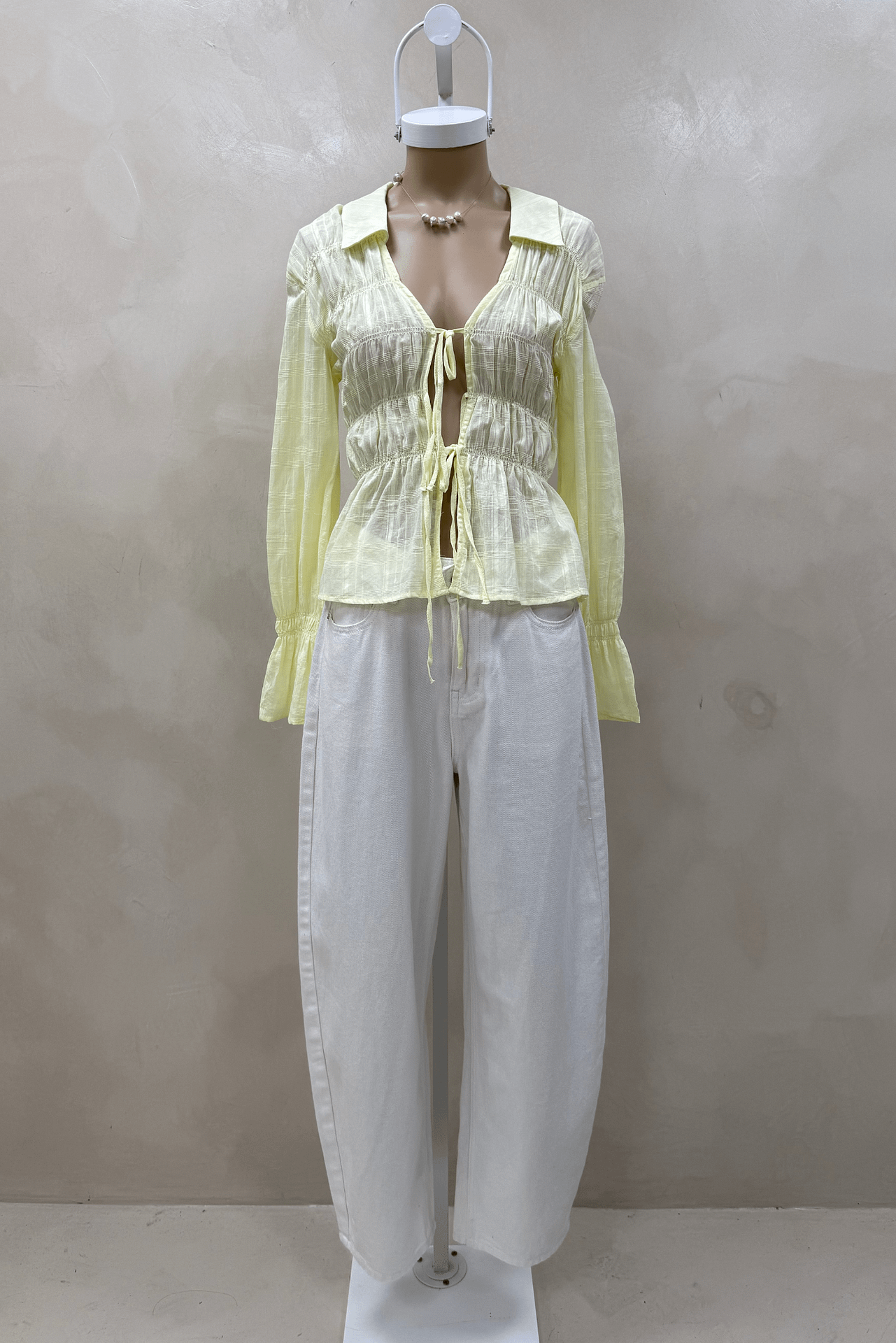 Blusa 3 Cordones