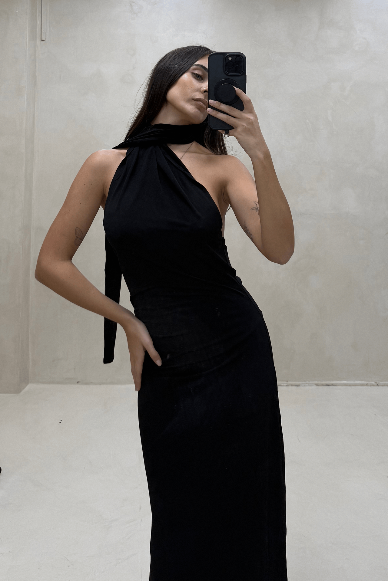 Vestido Halter Tira