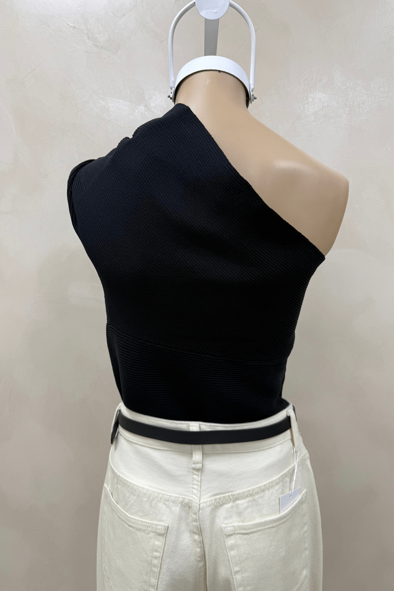Top Tejido One Shoulder