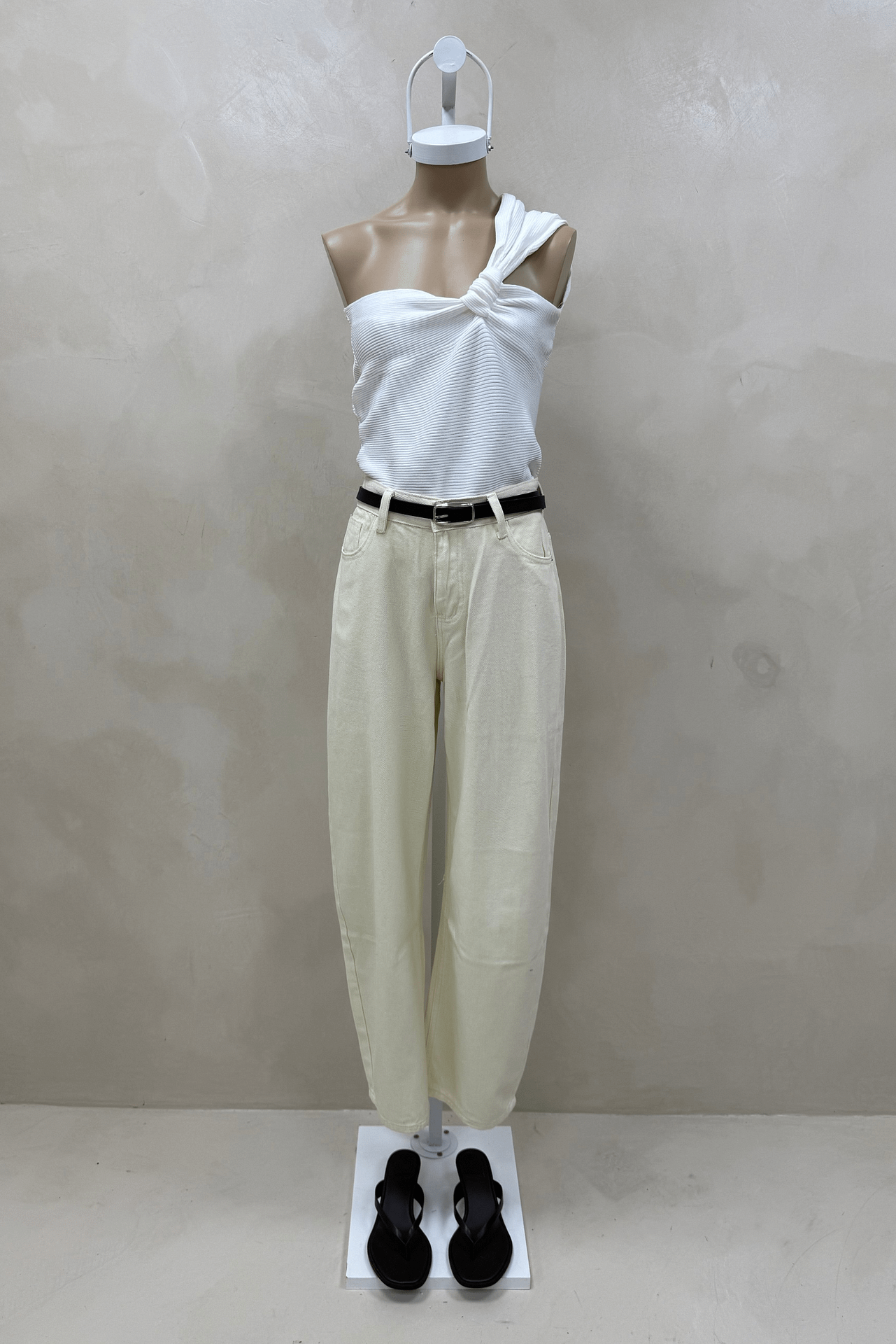 Top Tejido One Shoulder